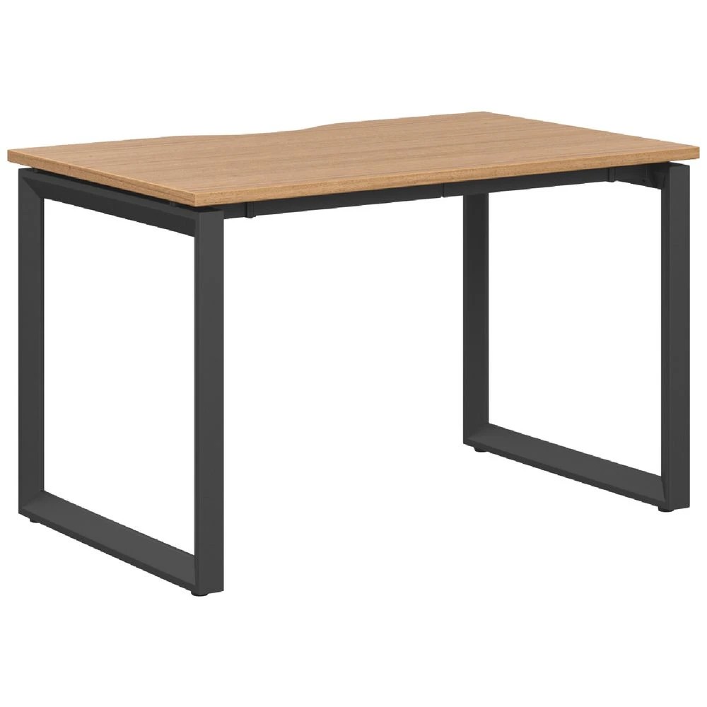 1 Stilford S2 Pro Version 1 Desk 1200 x 750mm Oak/Black Desks, Tables and Workstations, 1 of 3
