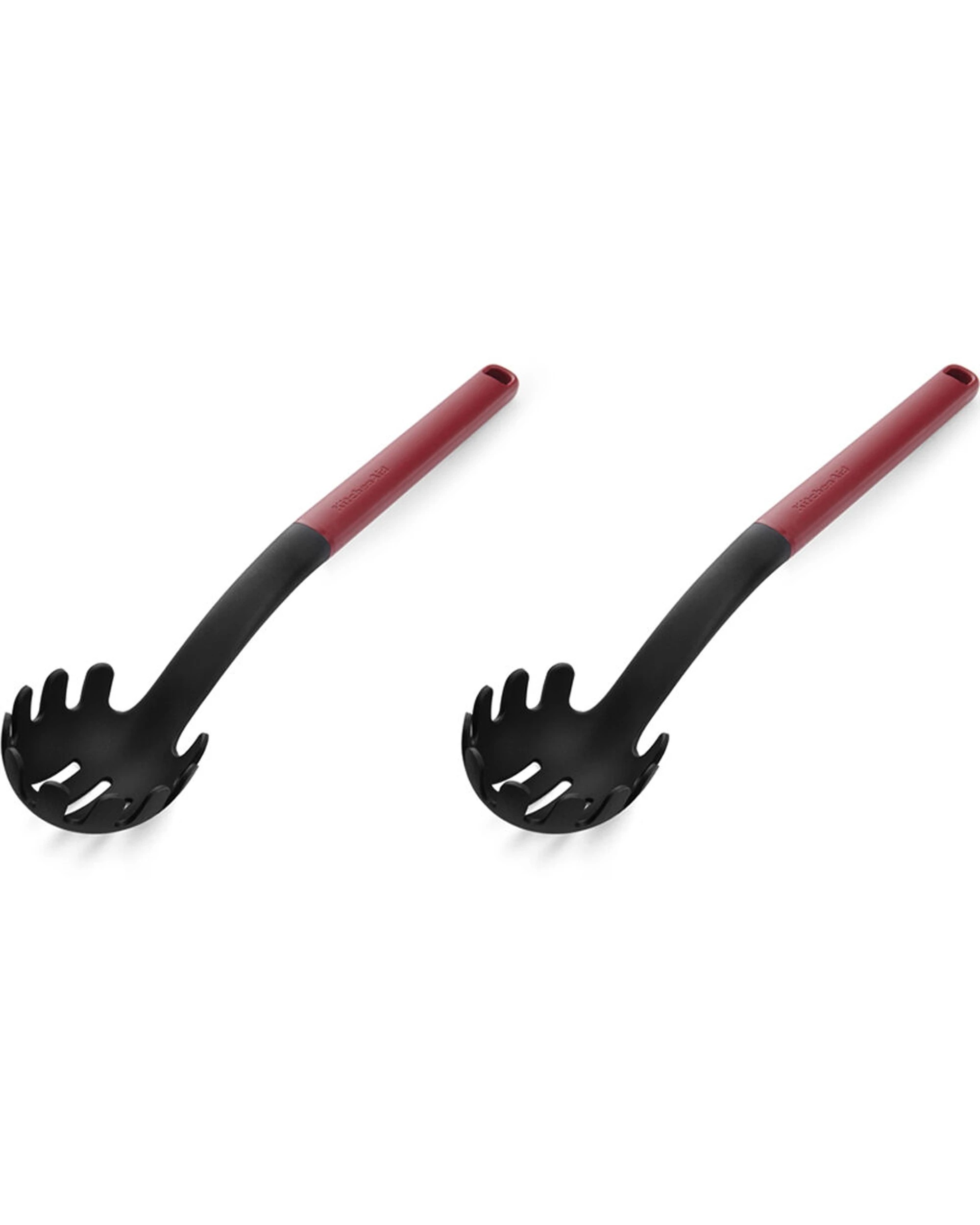 1 KitchenAid Classic Nylon Pasta Server 2PK Heat Resistant Ergonomic Handle - Multi, 1 of 6