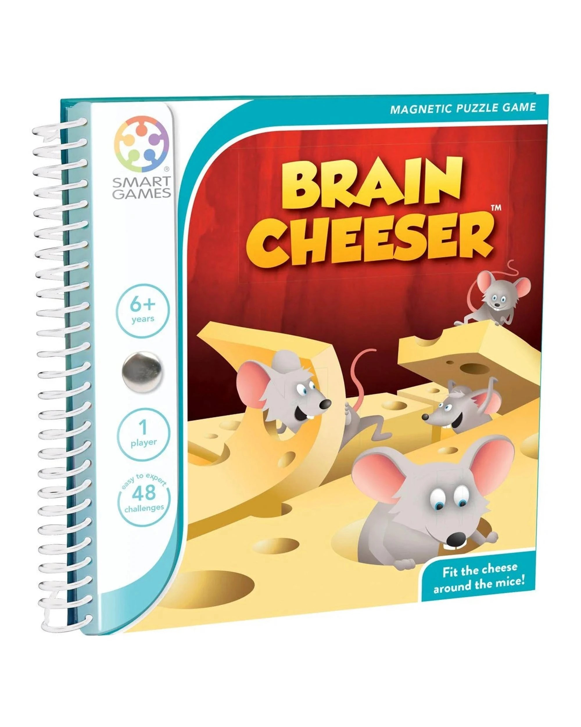 1 Smart Games Brain Cheeser Magnetic Travel Puzzle Game, 1 of 1