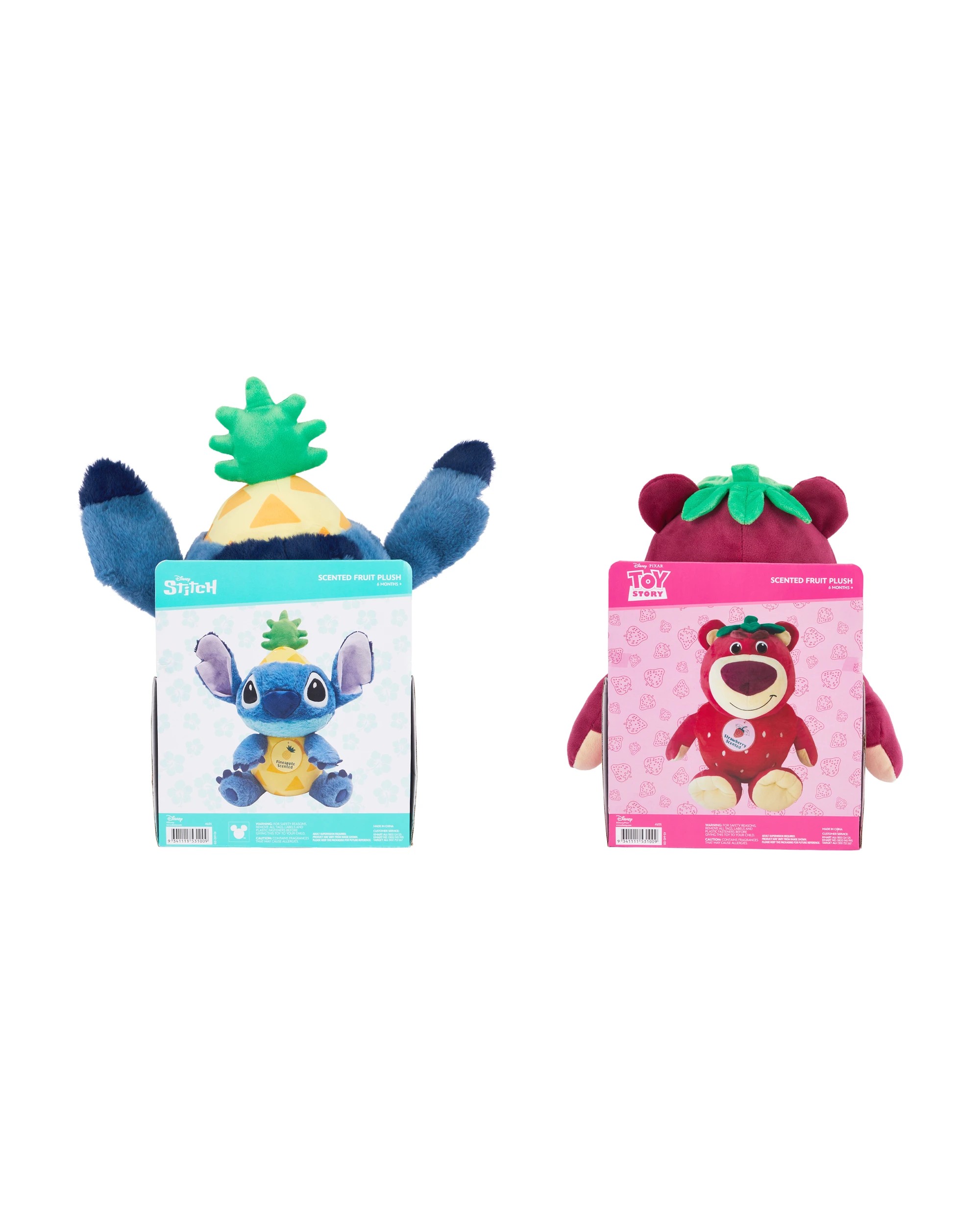 4 Disney Scented Fruit Plush Toy - Assorted, 4 of 4