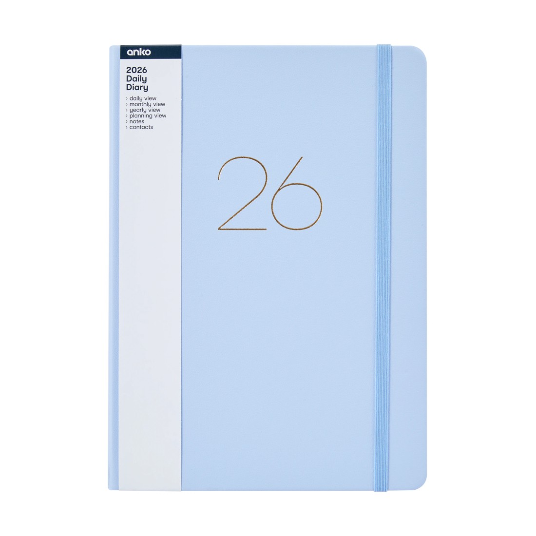 7 2026 Daily Diary - Blue, 7 of 8