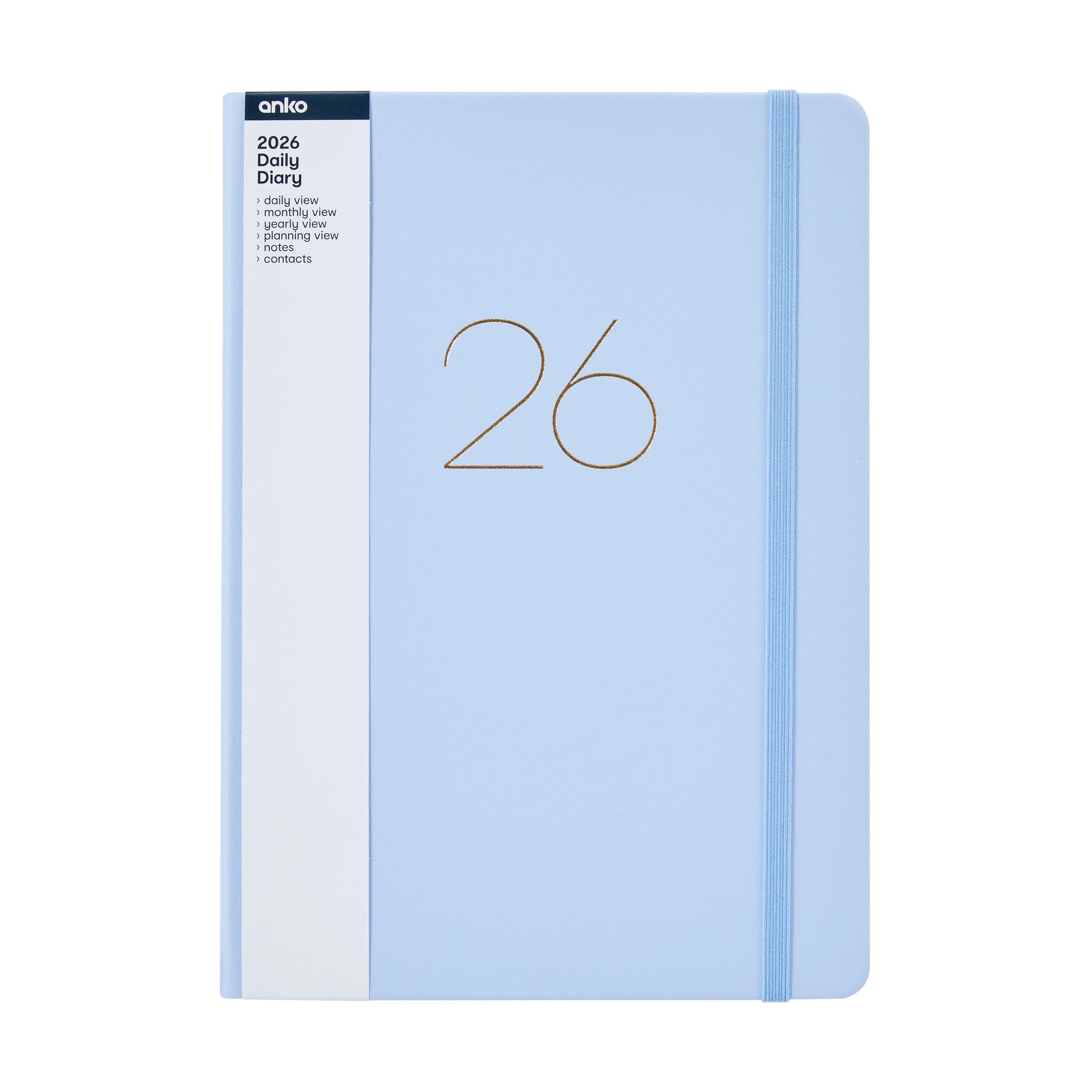 7 2026 Daily Diary - Blue, 7 of 8