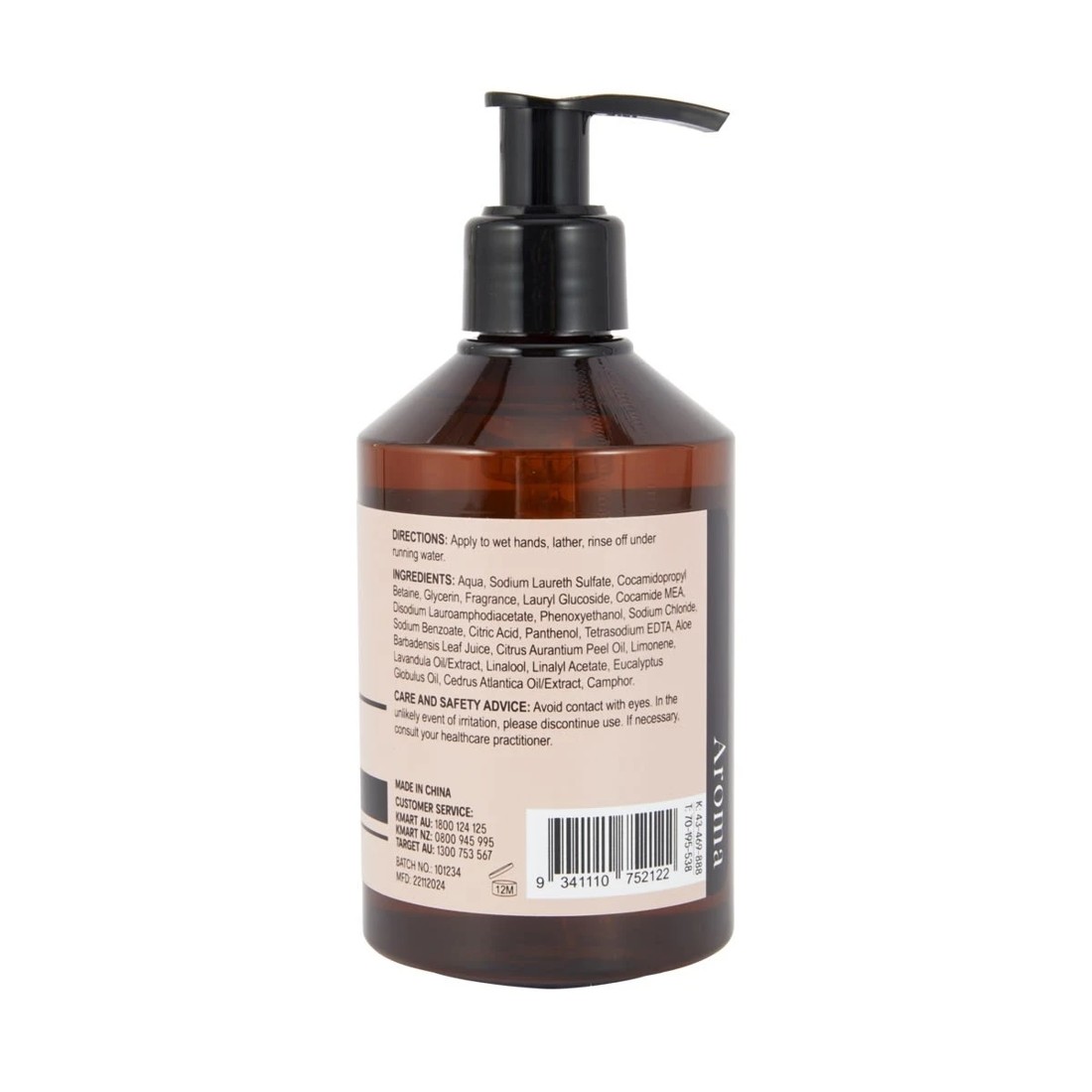 3 OXX Bodycare Aroma Hand Wash 250ml - Mandarin Scented, 3 of 3