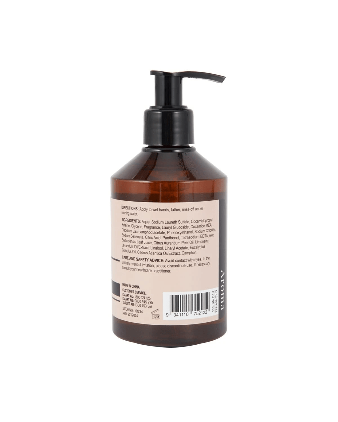 3 OXX Bodycare Aroma Hand Wash 250ml - Mandarin Scented, 3 of 3