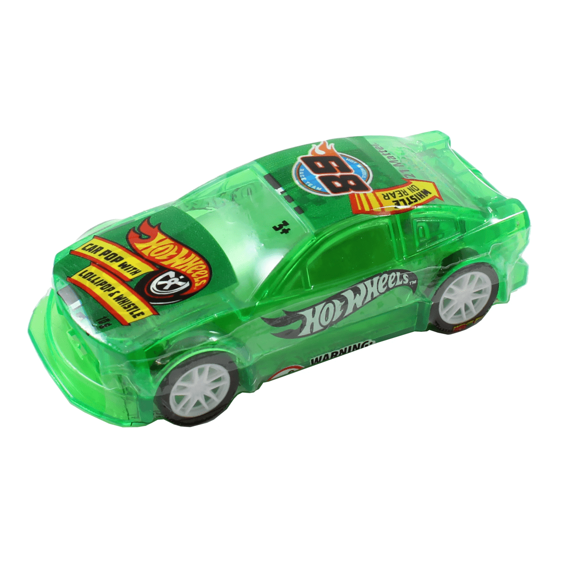 5 Park Avenue Hot Wheels 10 Pack Car Pops With Lollipop & Whistle 100g - Assorted, 5 of 10