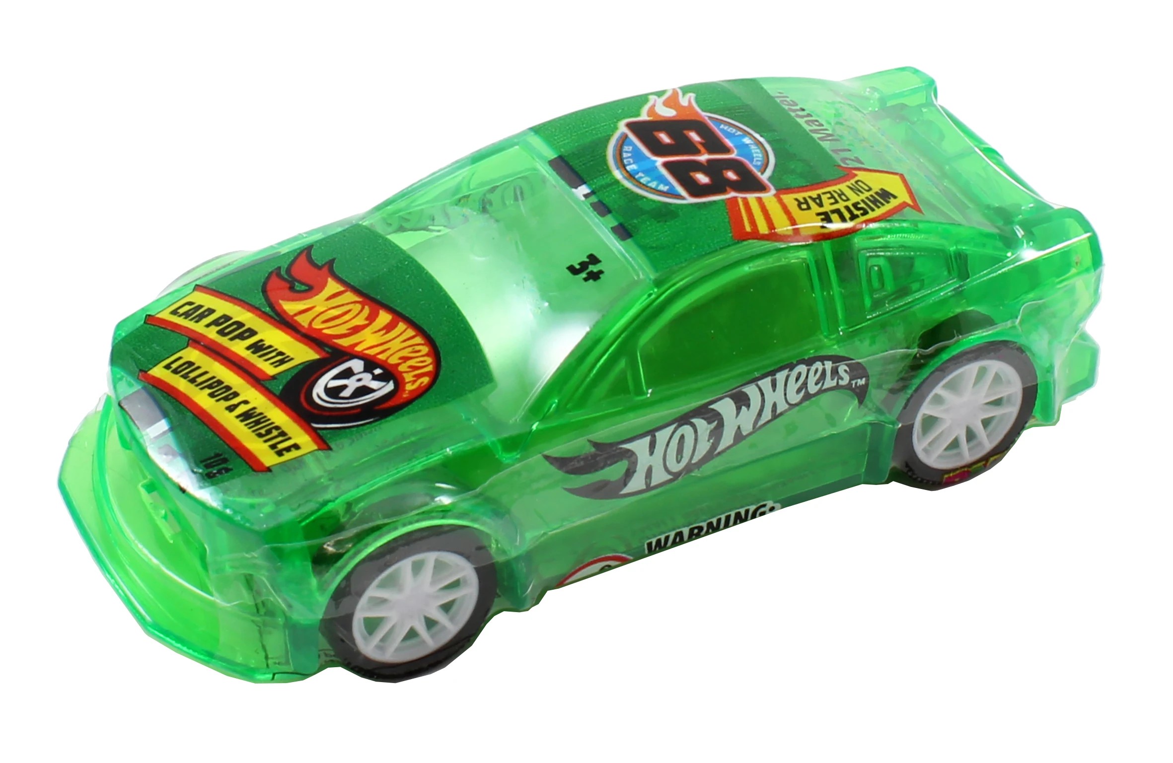 5 Park Avenue Hot Wheels 10 Pack Car Pops With Lollipop & Whistle 100g - Assorted, 5 of 10