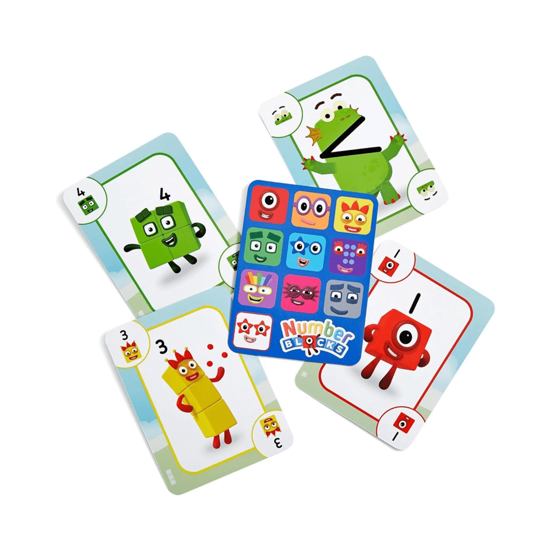 3 Hand2Mind Numberblocks Playing Cards, 3 of 3