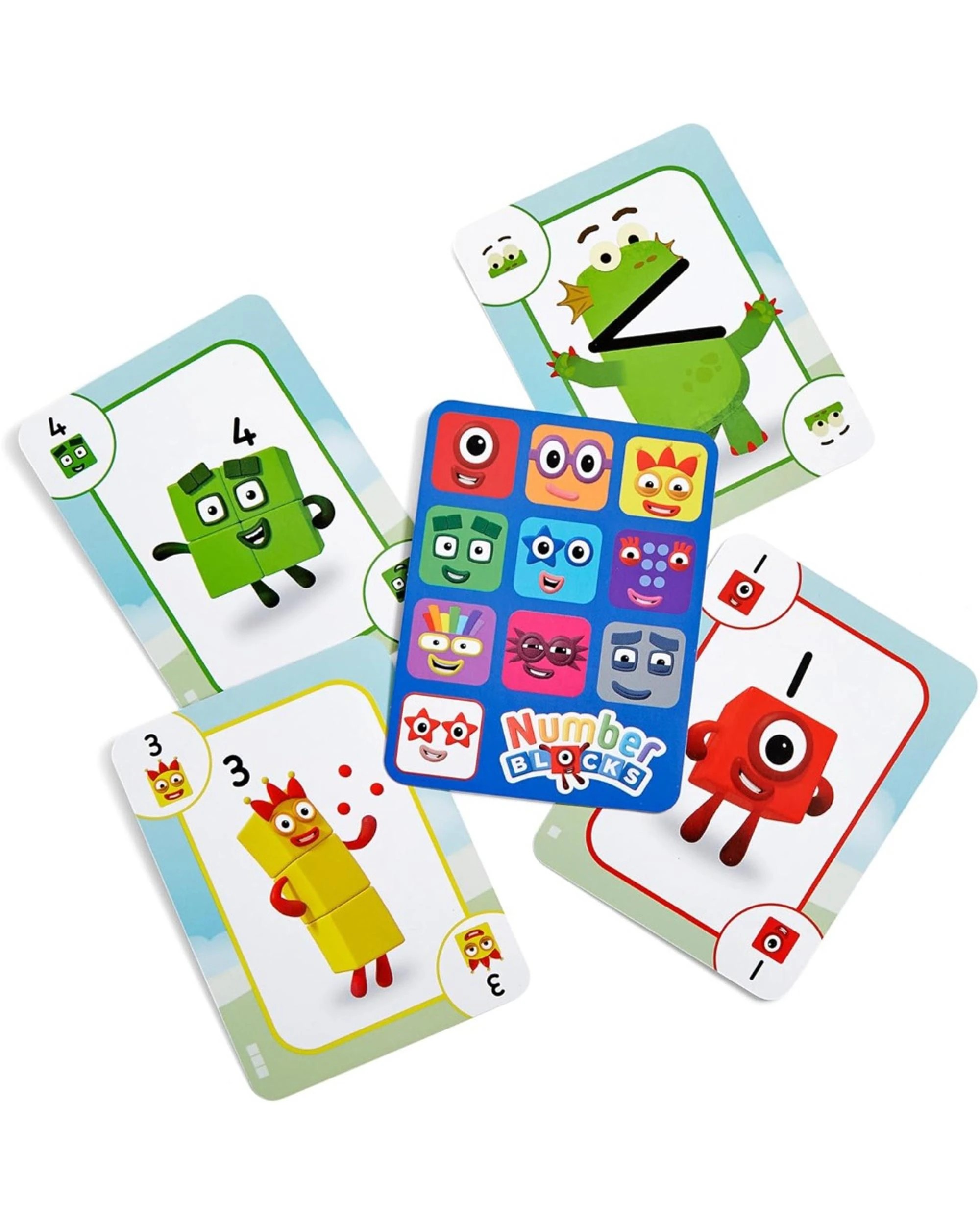 3 Numberblocks Playing Cards, 3 of 3
