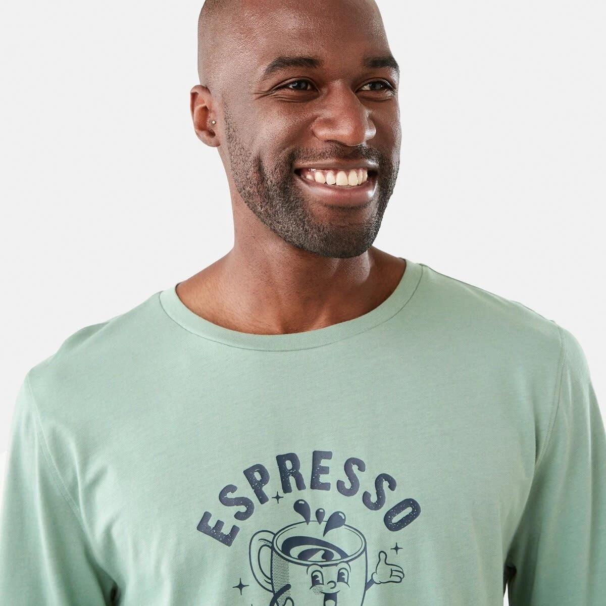 4 Long Sleeve Crew Neck Pyjama Set Espressoyo, 4 of 7
