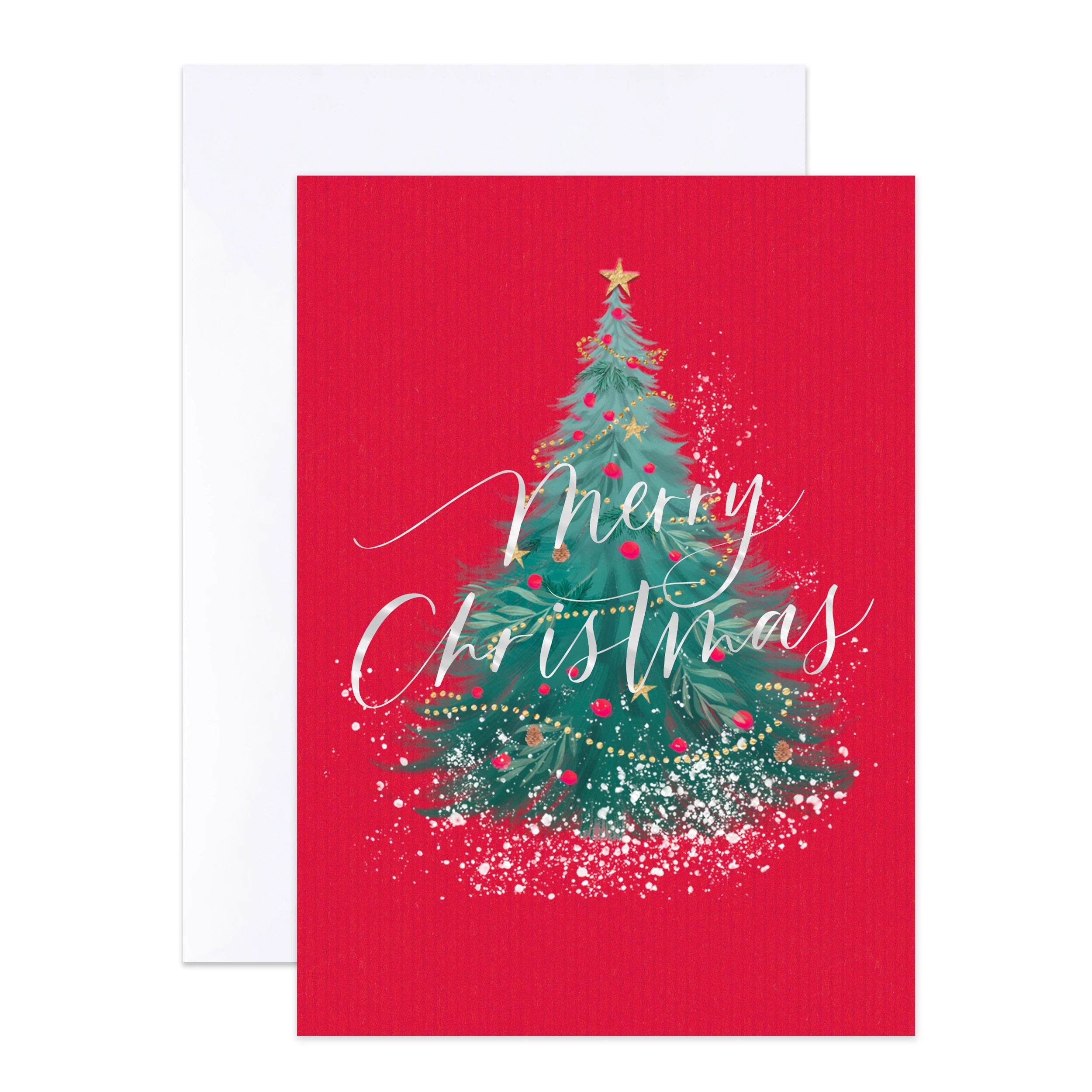 1 10 Pack Hallmark Boxed Charity Christmas Cards -Tree, 1 of 4