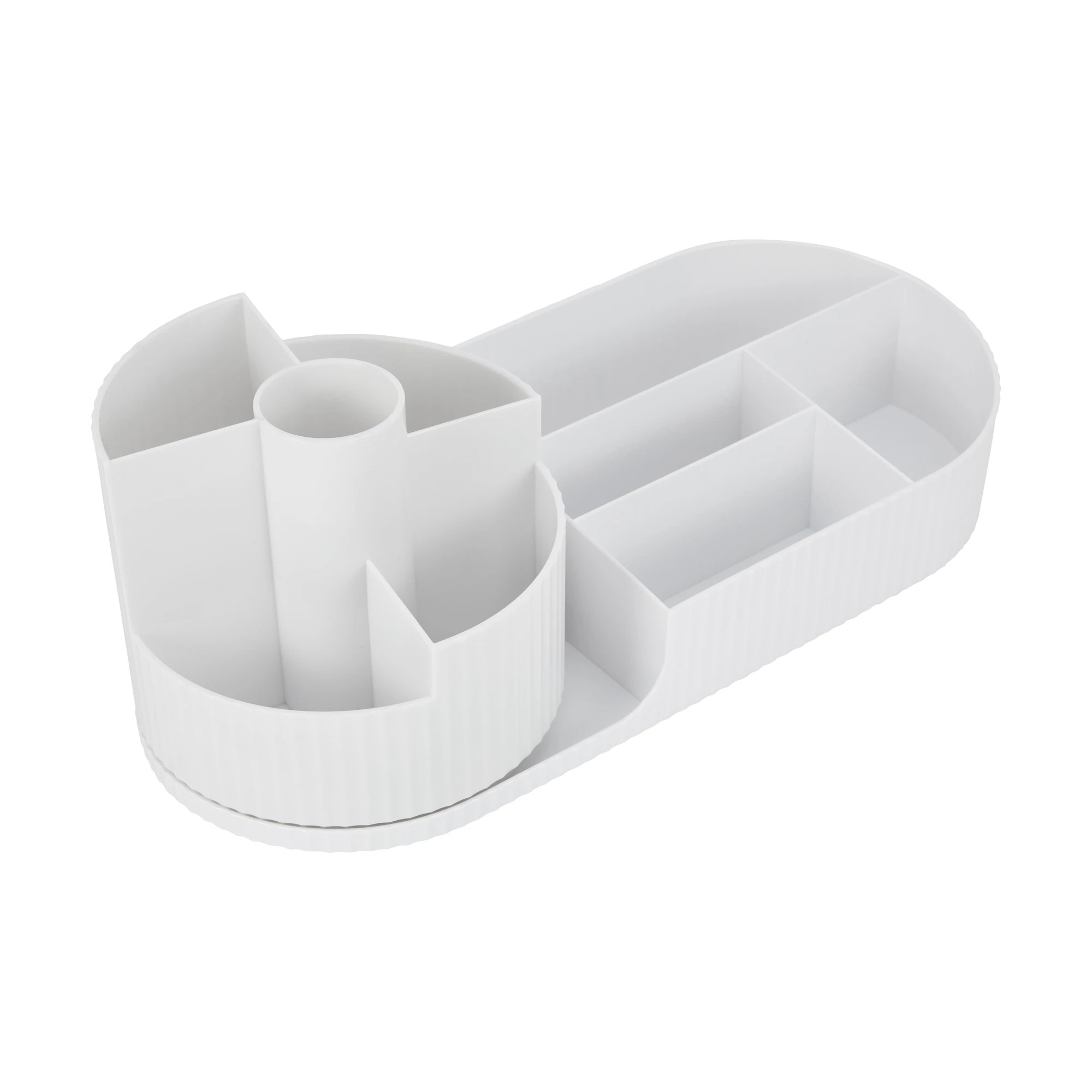 5 Rotating Desk Organiser - White, 5 of 8