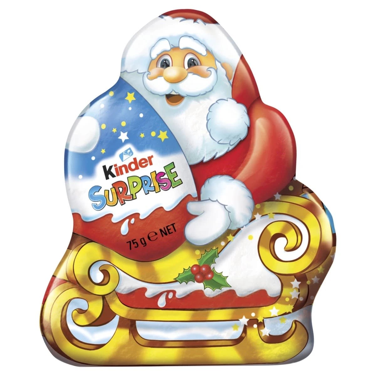 3 Kinder Santa Suprise 75g - Assorted, 3 of 6