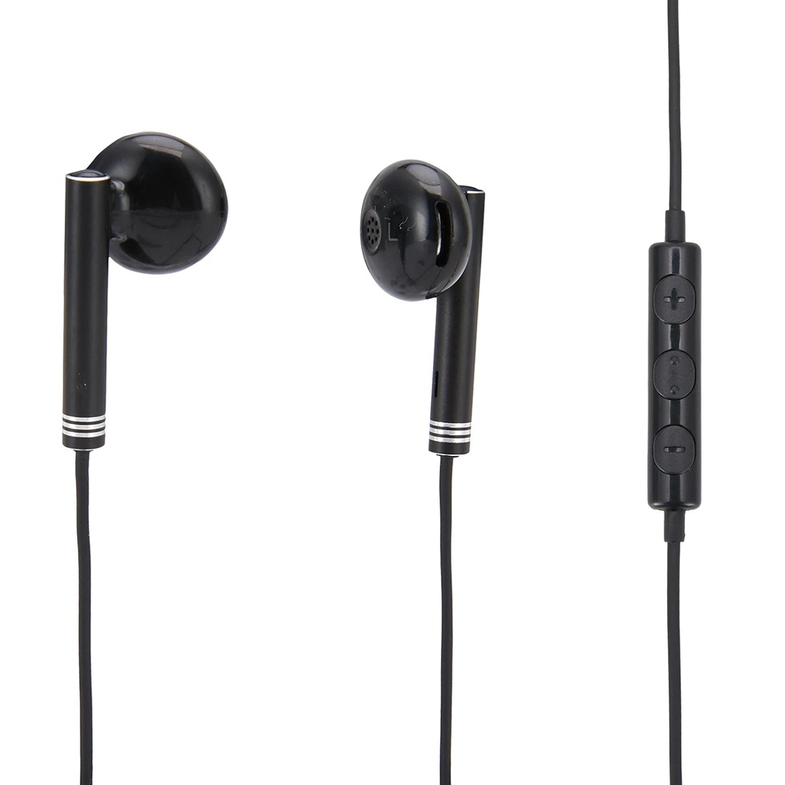 1 Classic Style Lightning Earphones - Black, 1 of 4