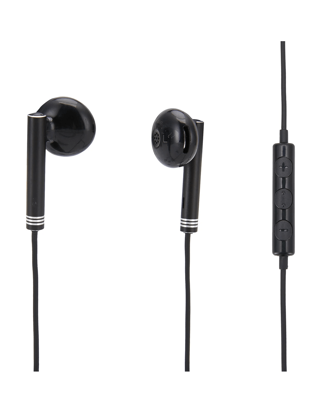 1 Classic Style Lightning Earphones - Black, 1 of 4