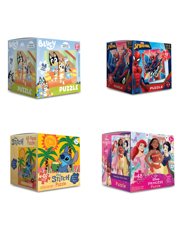 48 Piece Licensed Cube Puzzle - Asso