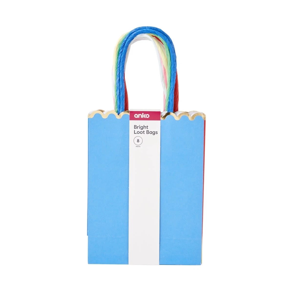 4 8 Piece Bright Loot Bags, 4 of 4