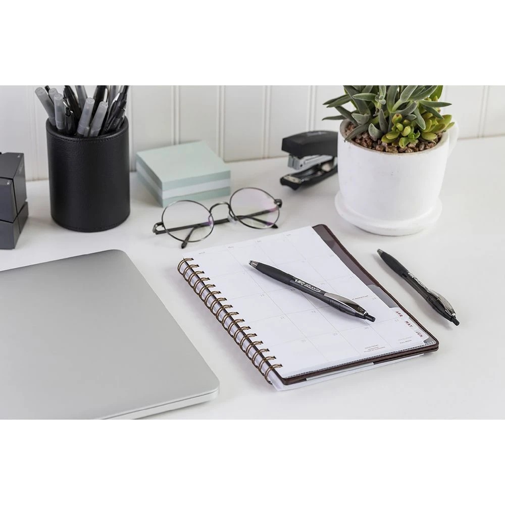 7 BIC Atlantis Retractable Ballpoint Pens Black 4 Pack, 7 of 7