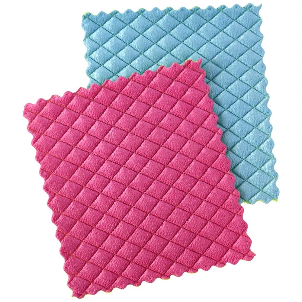 2 Sabco Microfibre Sponge Cloth Rainbow 2 Pack, 2 of 4