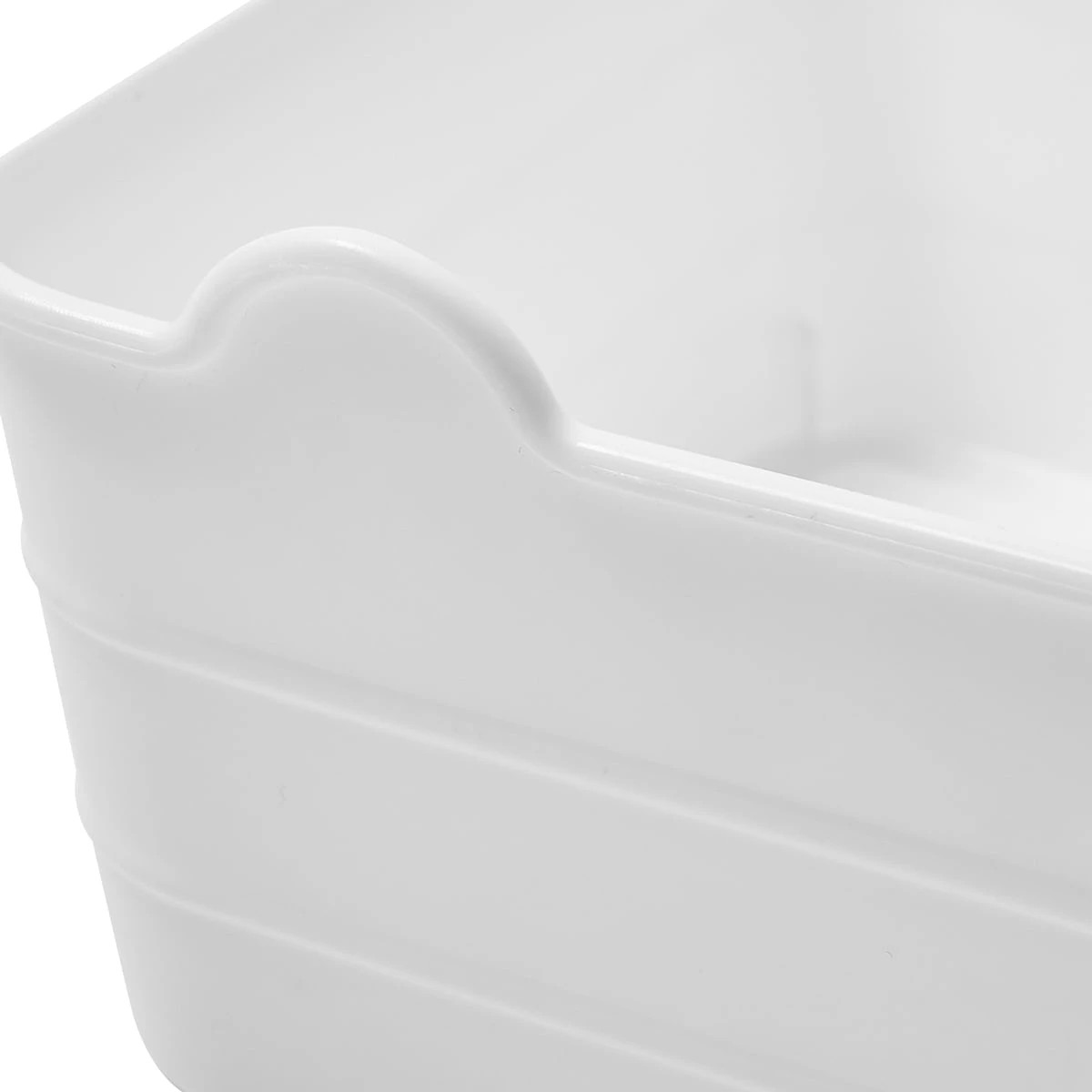 4 2 Pack Medium Flexi Trays - White, 4 of 9