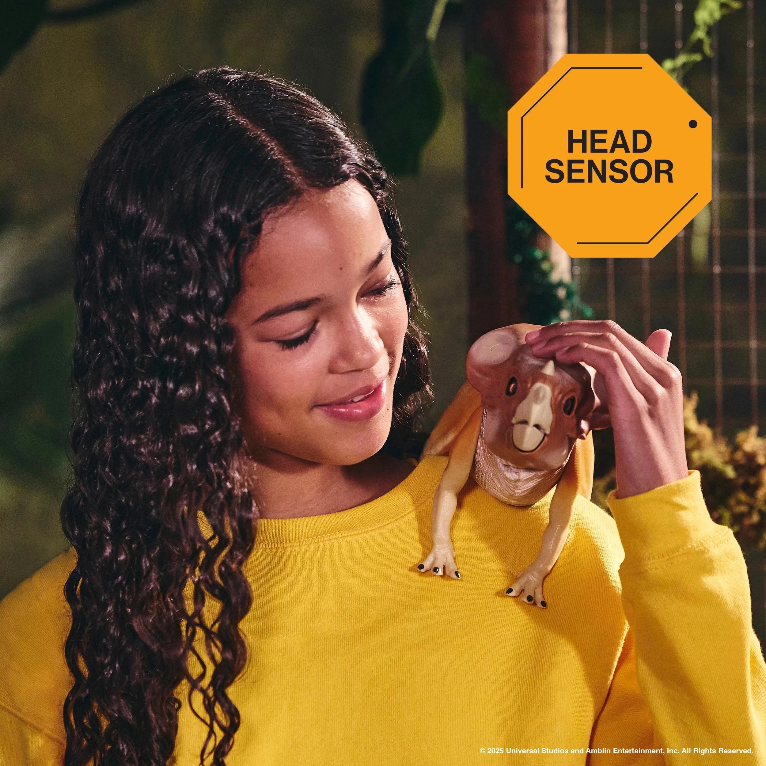 8 Jurassic World Rebirth Aquilops Dolores Deluxe Puppetronics Interactive Dinosaur Toy - Multi, 8 of 9