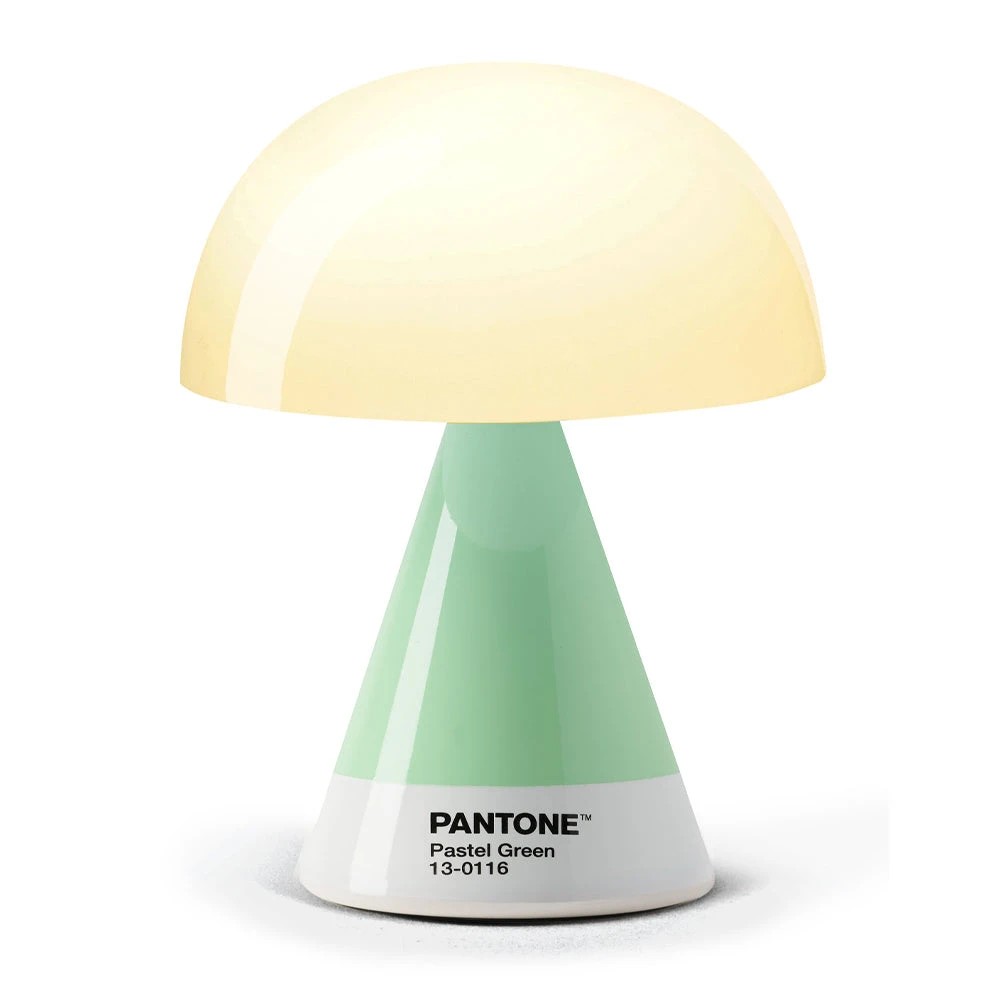 1 Lexon Mina M Medium Portable Led Lamp PANTONE - Green, 1 of 5
