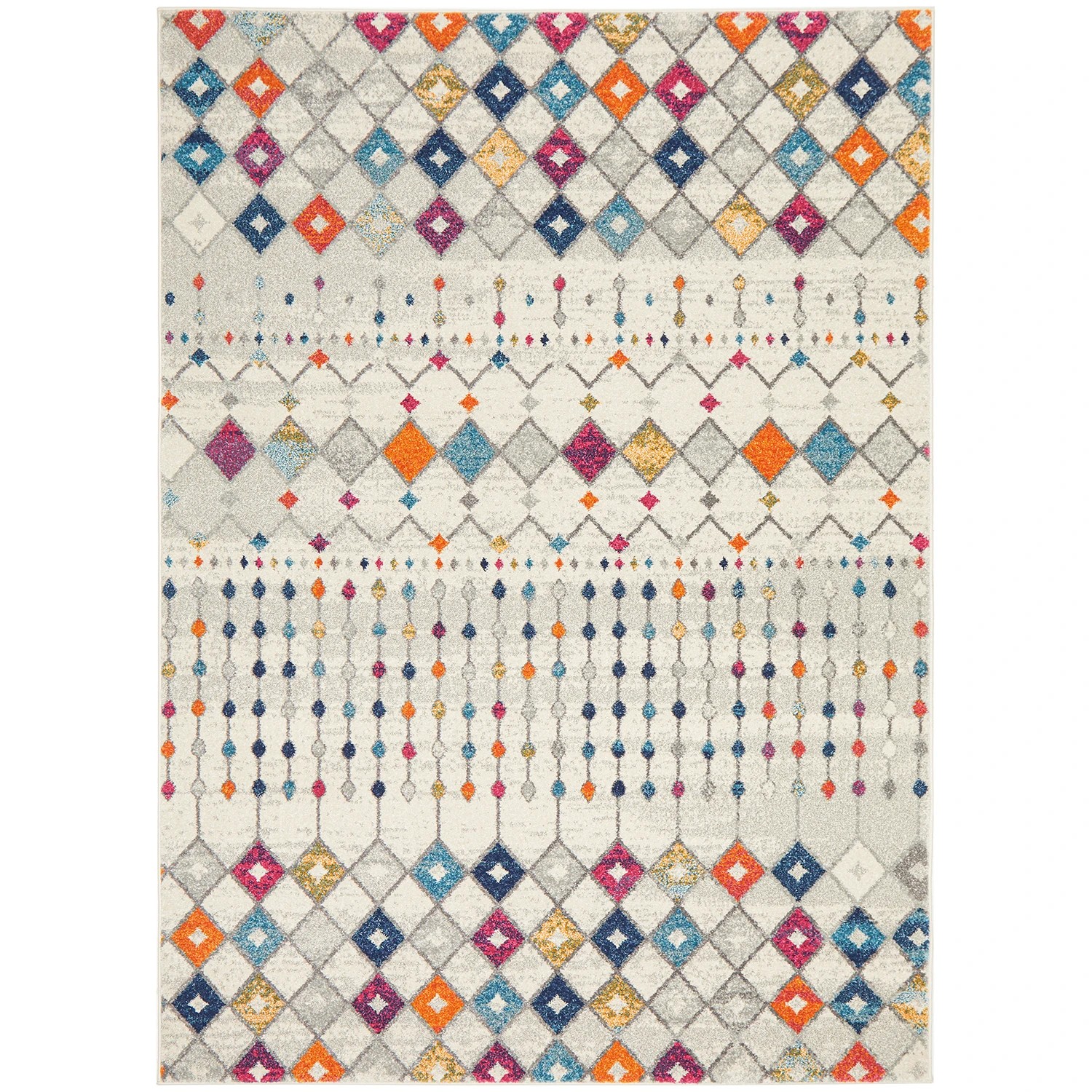 2 Common Ground Rugs Phantom 356 290x200cm - Large Power Loomed Pet Friendly Floor Rug - Natural, 2 of 9
