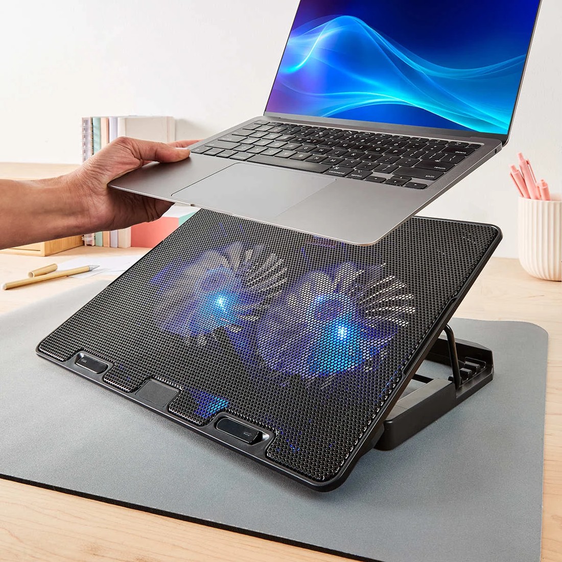 1 Laptop Stand with Fans, 1 of 9