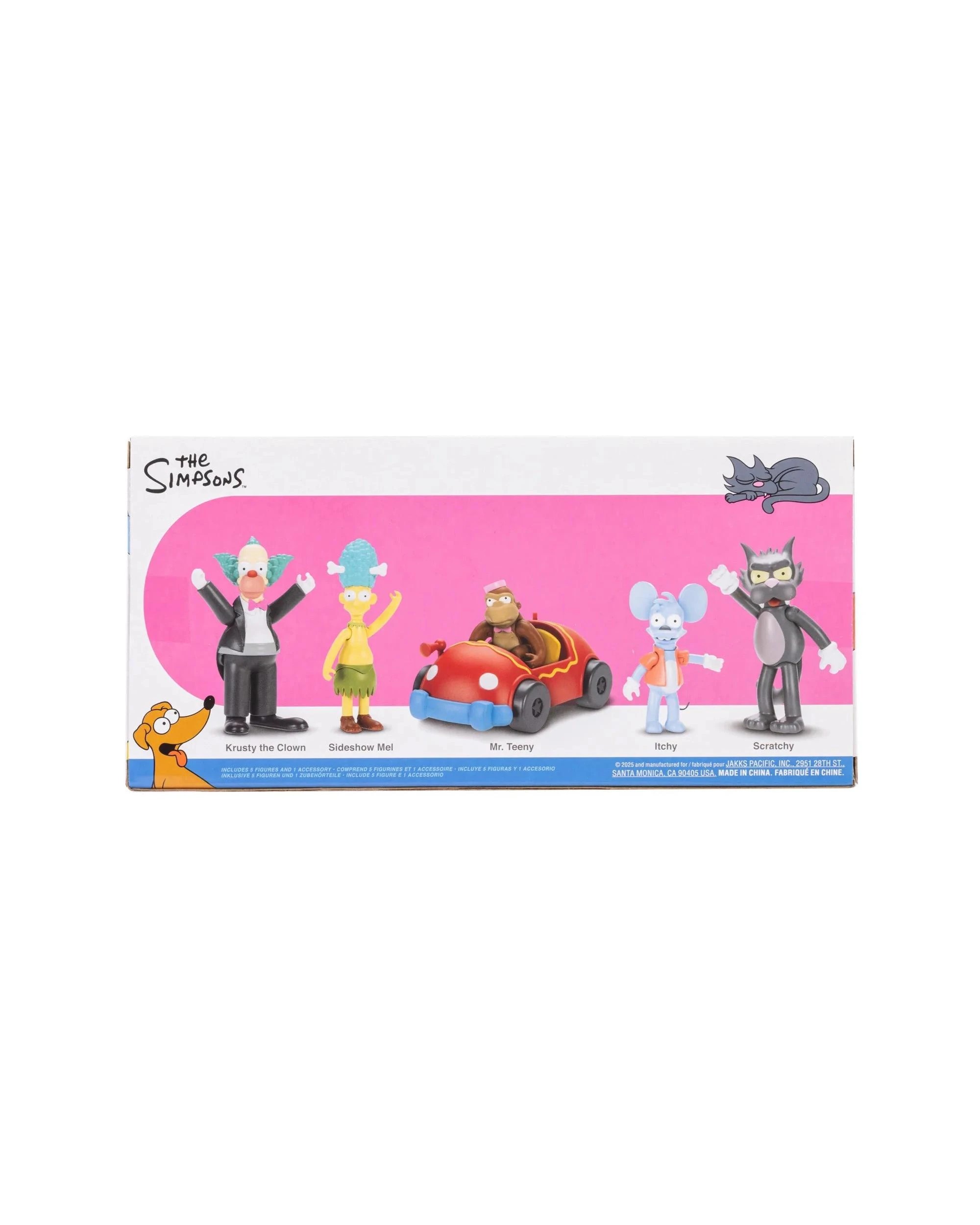 7 The Simpsons Krusty the Clown Show 2.5 inch Scale Figure Multi-Pack, 7 of 7