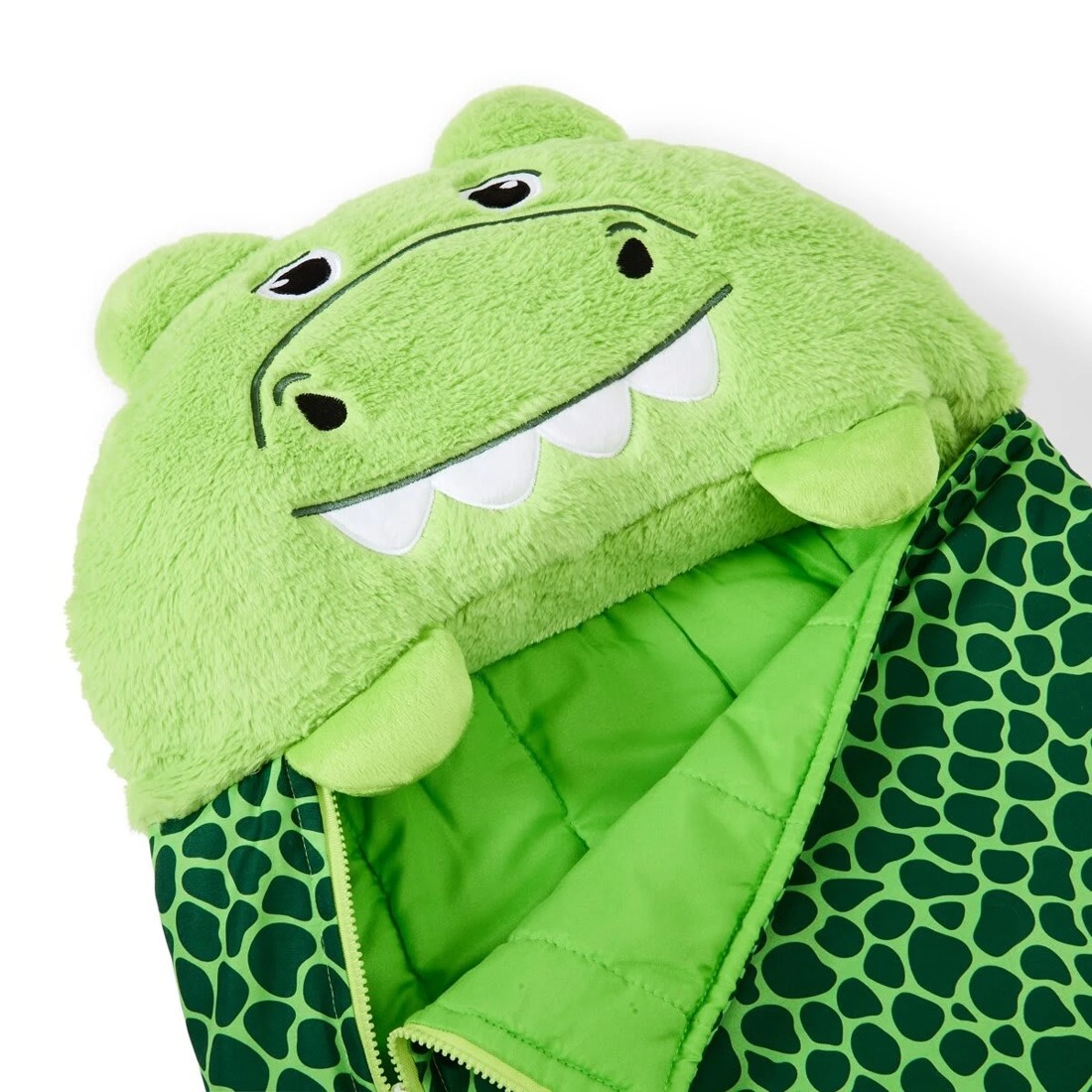 8 Plush Sleeping Bag - Dino, 8 of 10