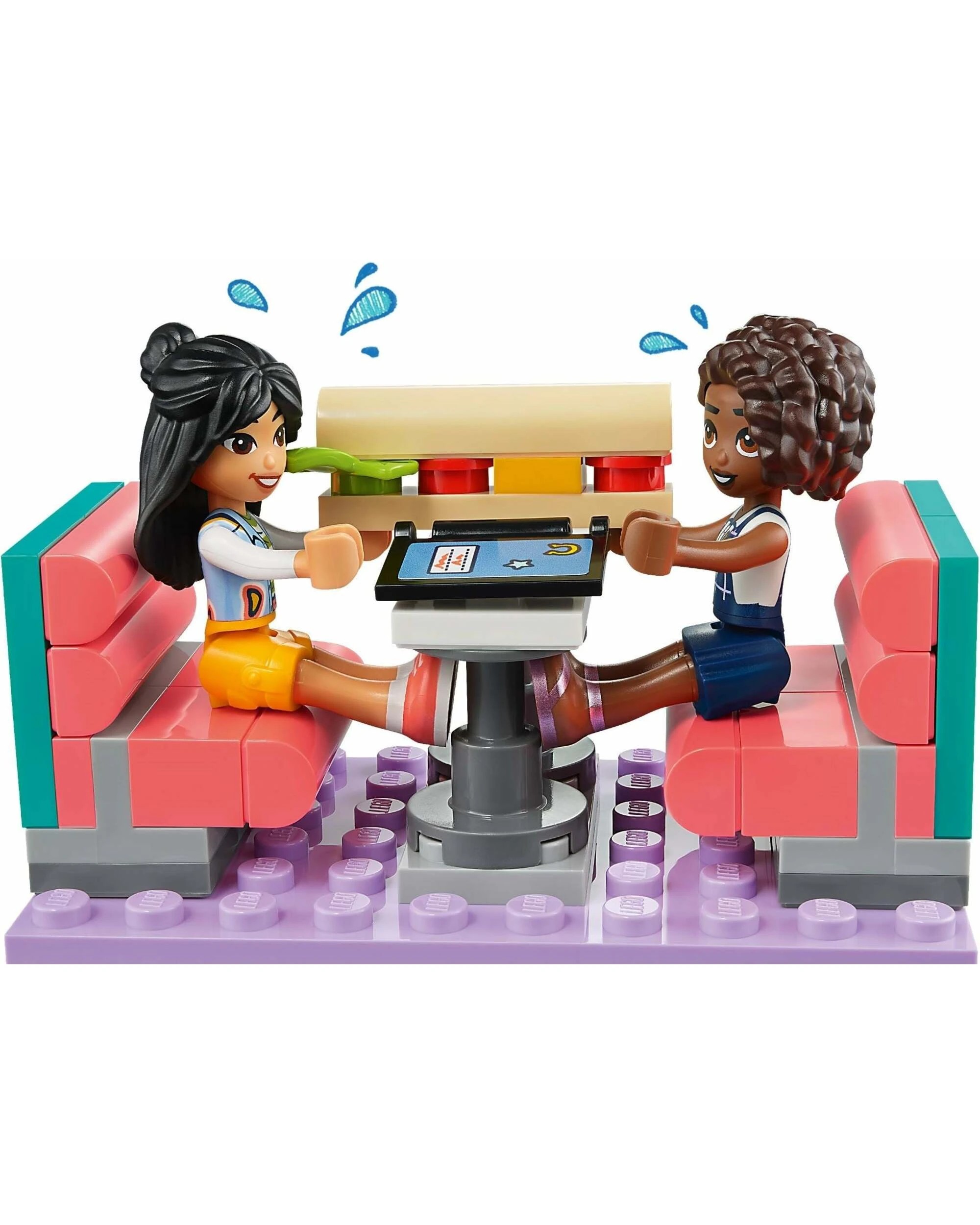 4 LEGO Friends Series 41728 Heartlake Downtown Diner, 4 of 5