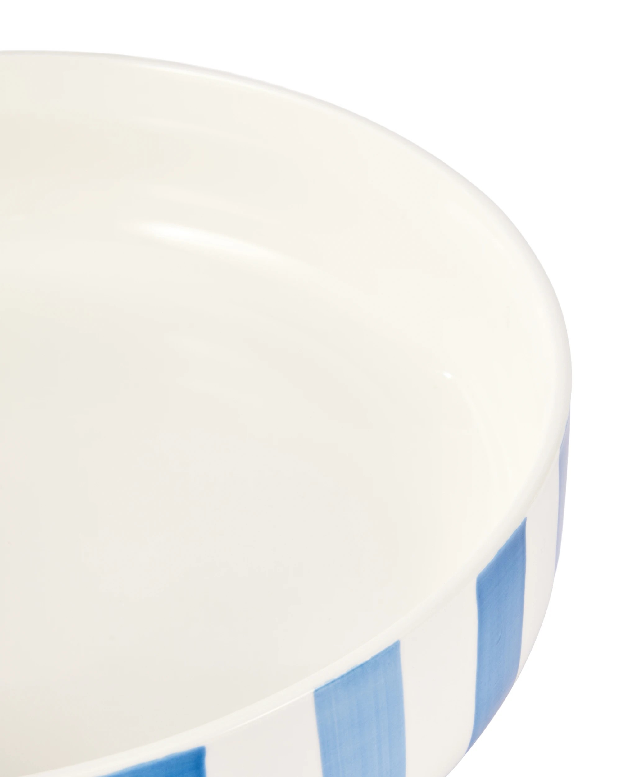 2 Blue Stripe Serving Bowl, 2 of 4