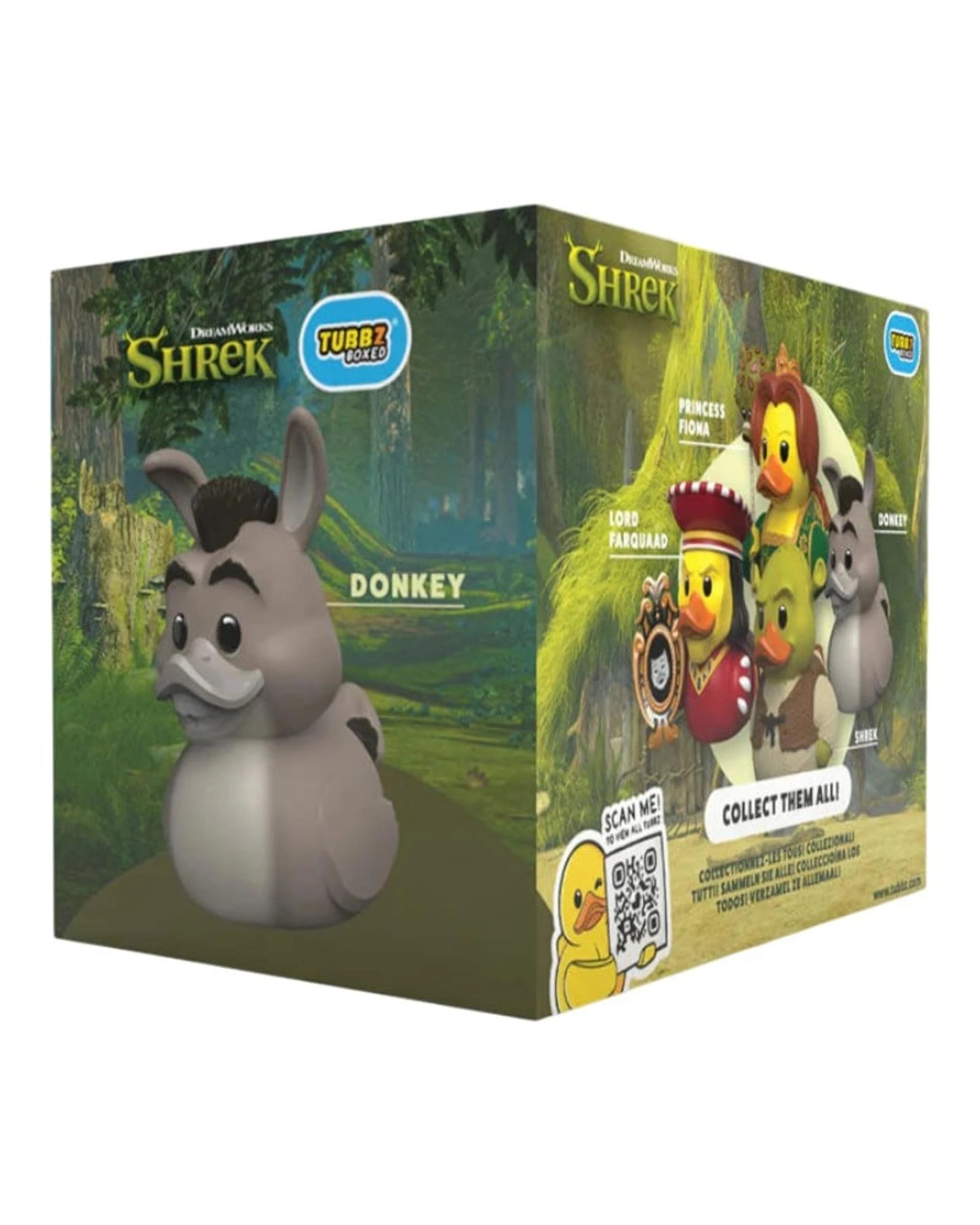 2 TUBBZ Shrek Donkey Boxed Edition Cosplaying Duck Figure, 2 of 4