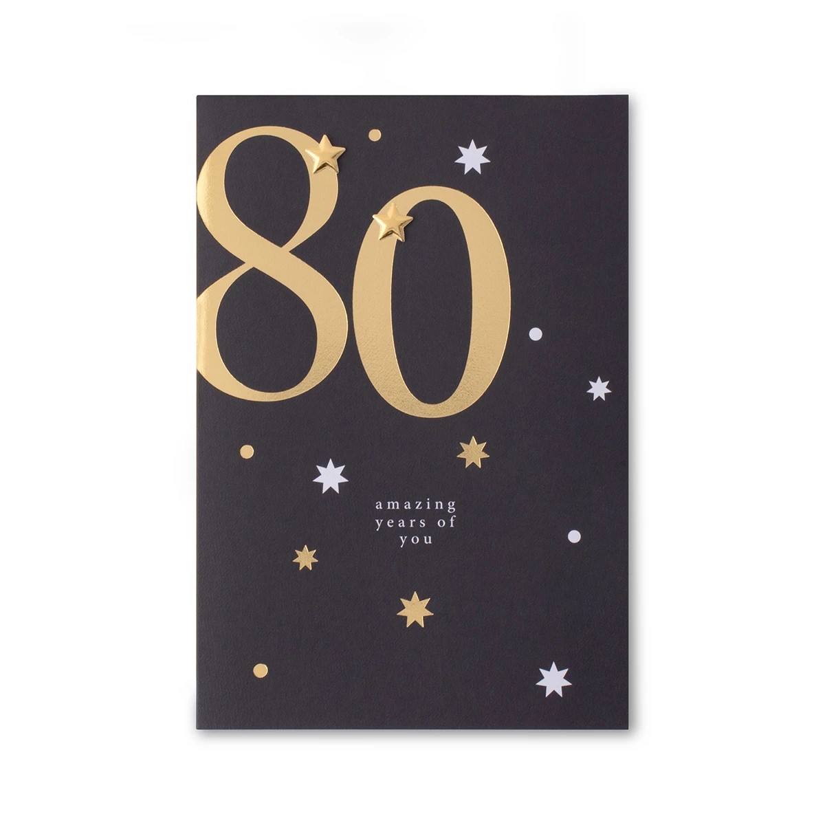 3 Connections from Hallmark 80th Birthday Card - Amazing Years Of You!, 3 of 3