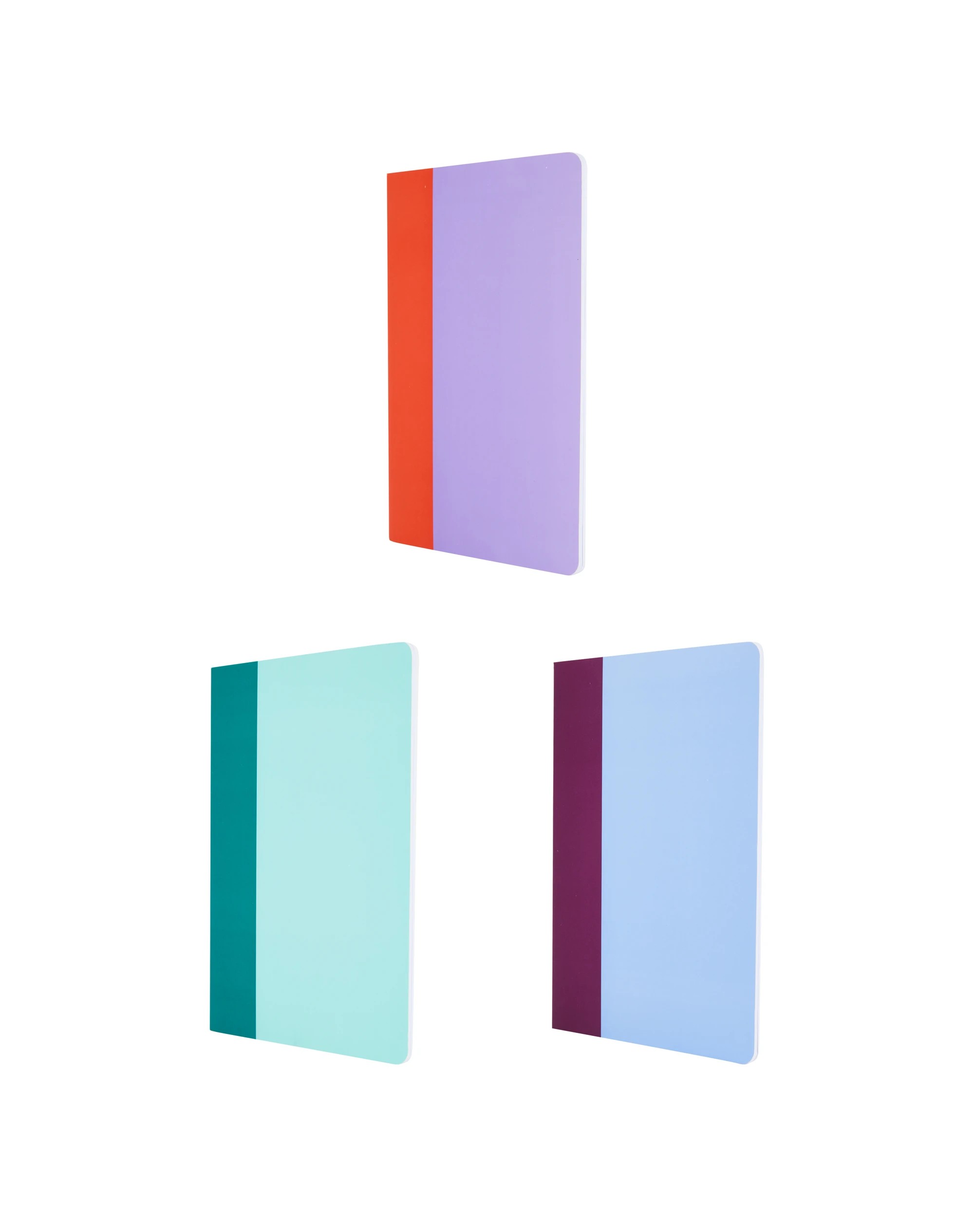 3 3 Pack A5 Notebook Colour 80 Pages Each, 3 of 4