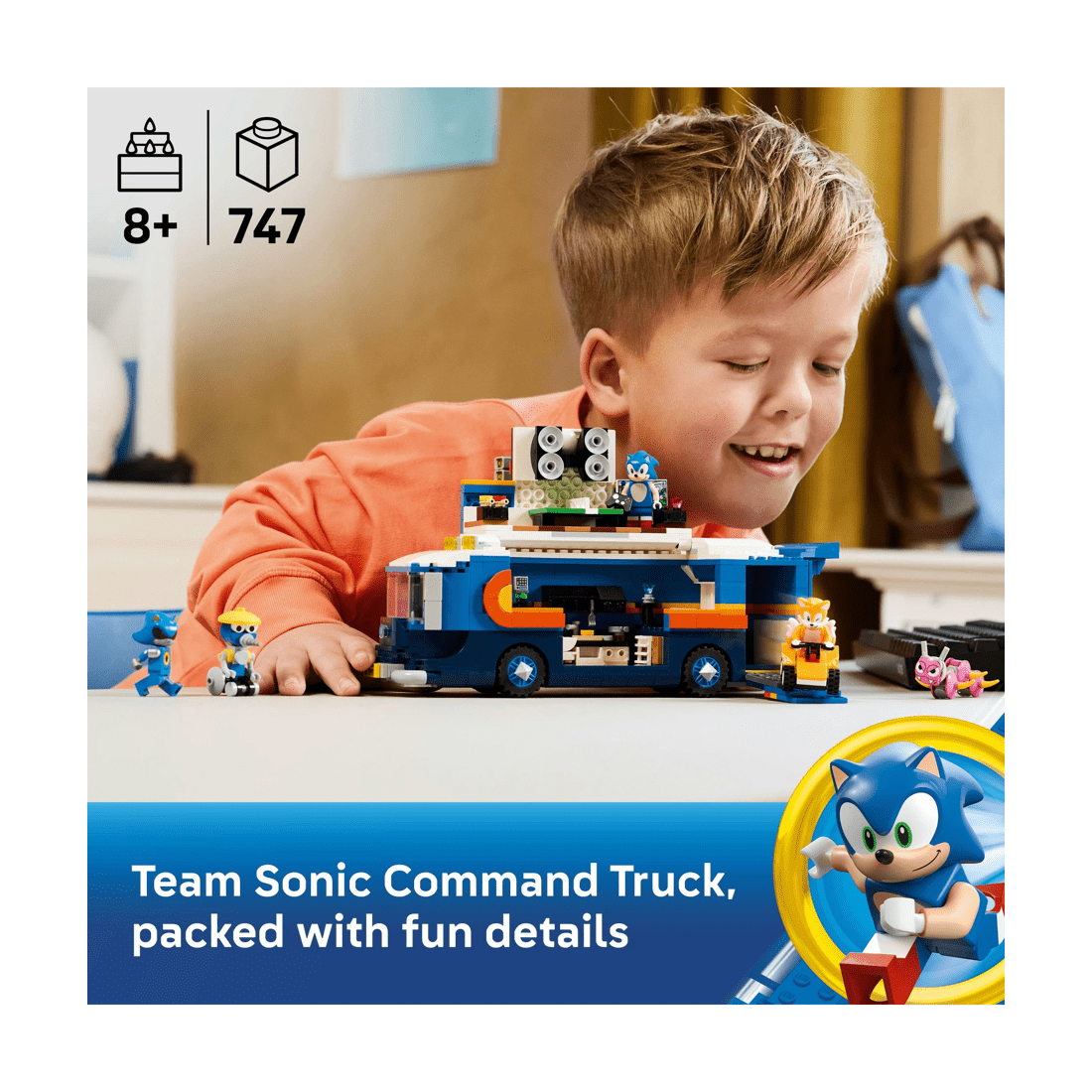 3 LEGO Sonic Team Sonic Command Truck 77006, 3 of 10