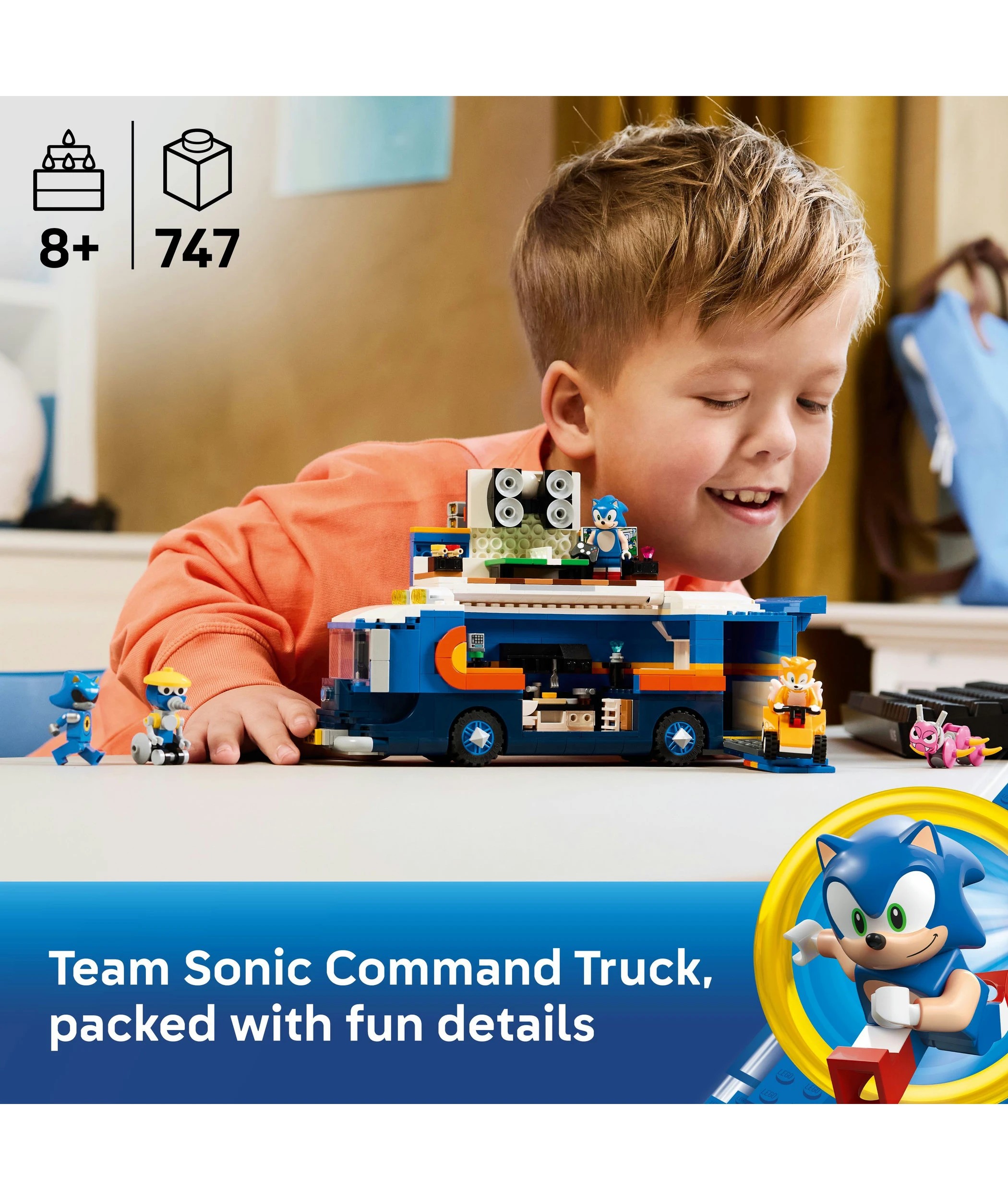 3 LEGO Sonic Team Sonic Command Truck 77006, 3 of 10