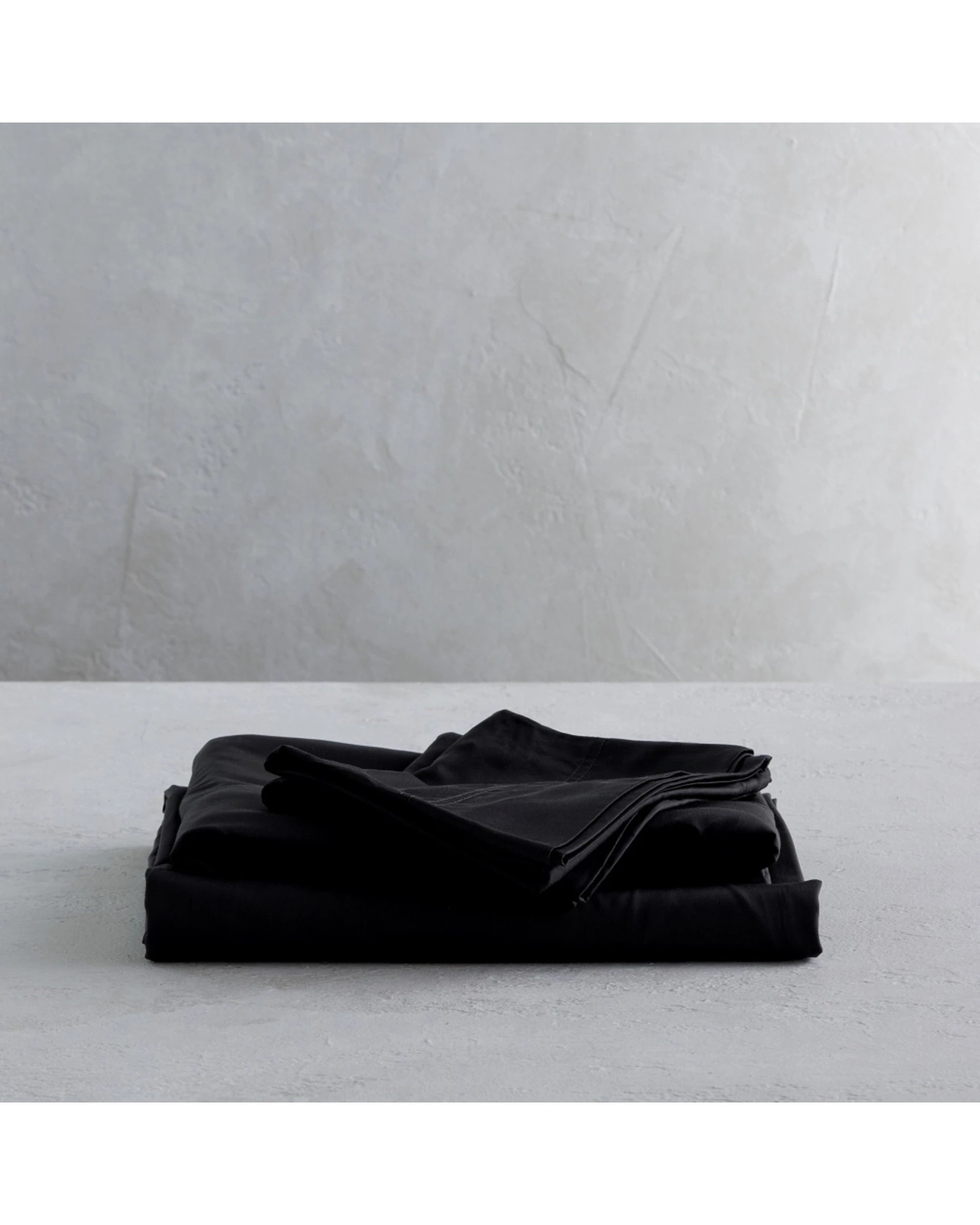 4 Bedding co Organic Bamboo Sheet Set Soft 350TC Luxurious - King Single Bed - Black, 4 of 6