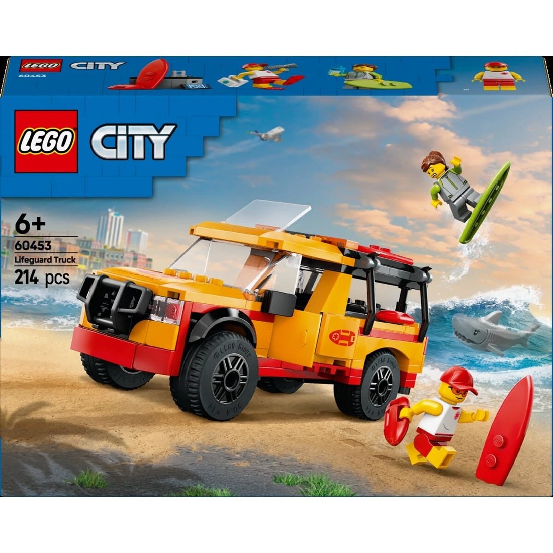 1 LEGO City Lifeguard Beach Rescue Truck 60453, 1 of 9