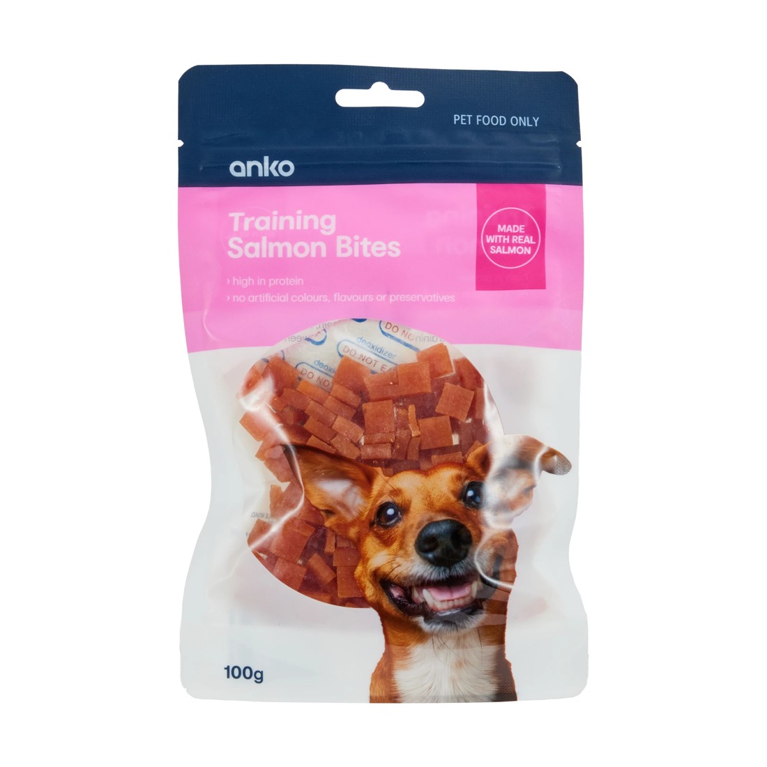 1 Pet Treat Salmon Training Bites, 1 of 3