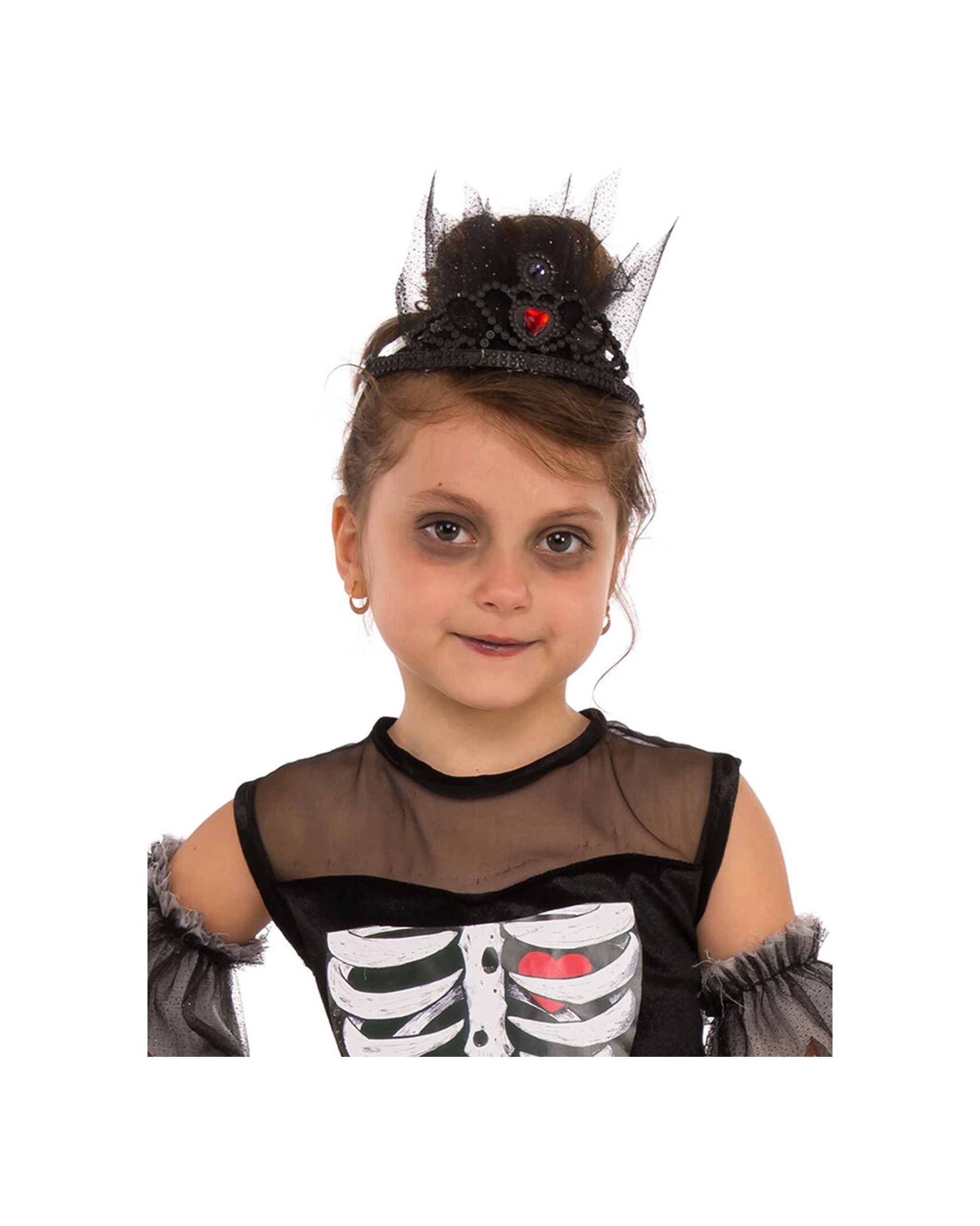 2 Rubies Skelerina Girls Ballerina Dress Up Costume Size S - Black, 2 of 3