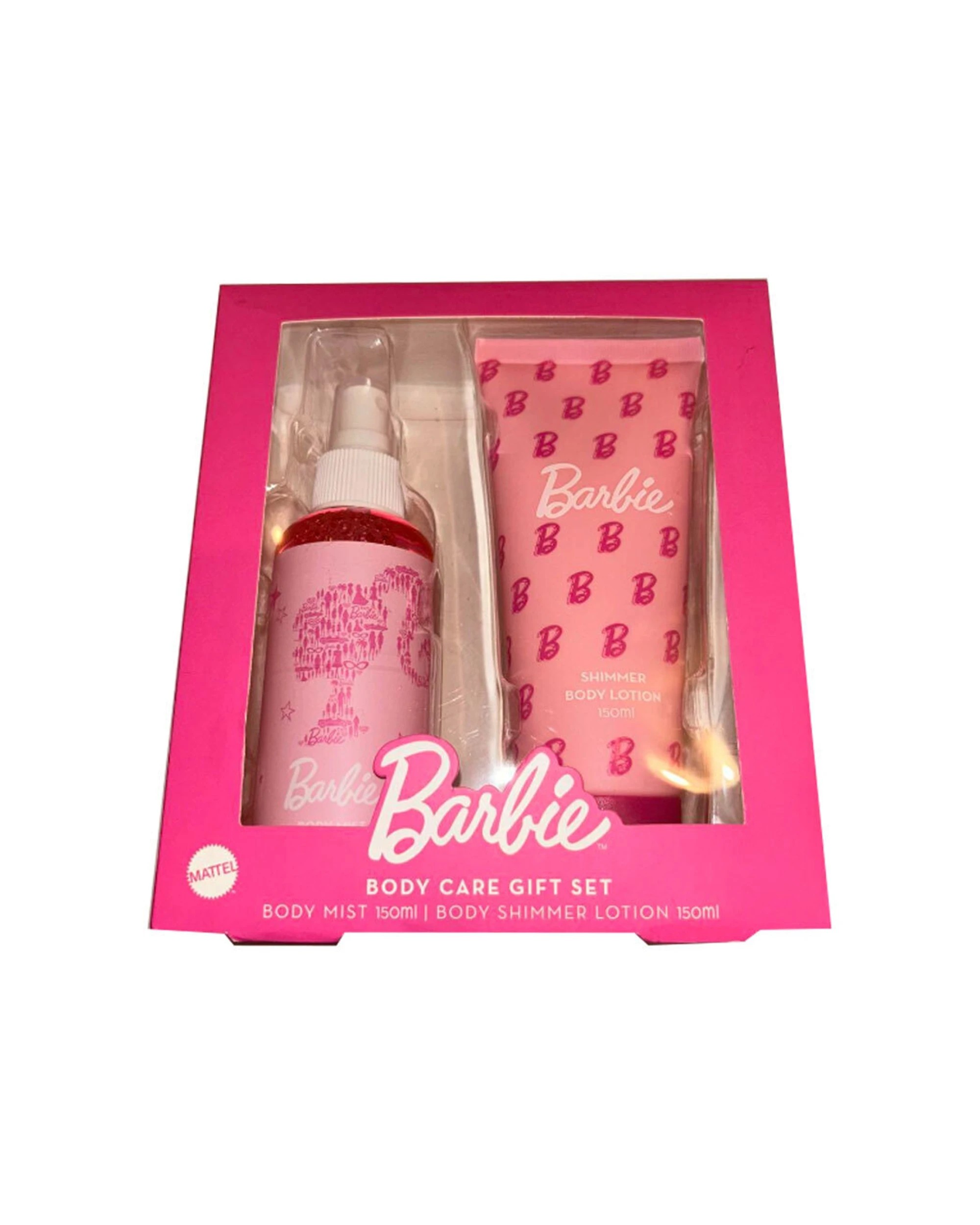 2 BARBIE 2PK Body Care Range Kids Gift Set Body Mist & Shimmer Lotion 150ml - Multi, 2 of 2