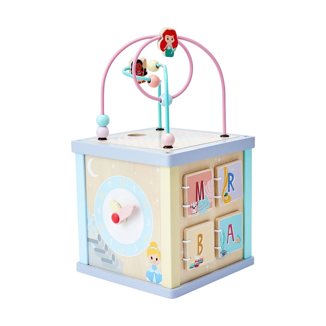 3 Disney Wooden Toys Princess Activity Cube, 3 of 10