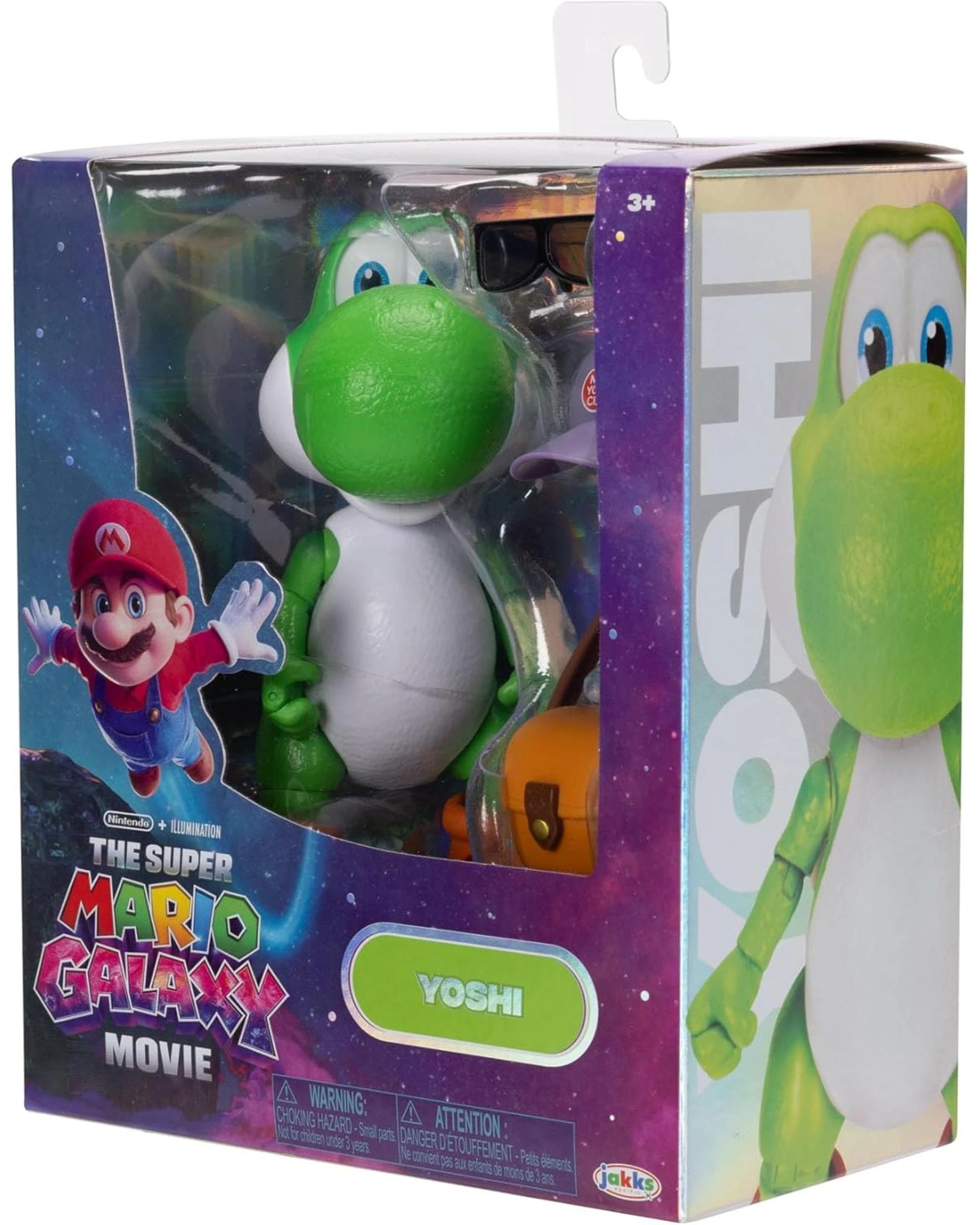 10 Super Mario Galaxy Movie Yoshi 5 inch Figure, 10 of 10