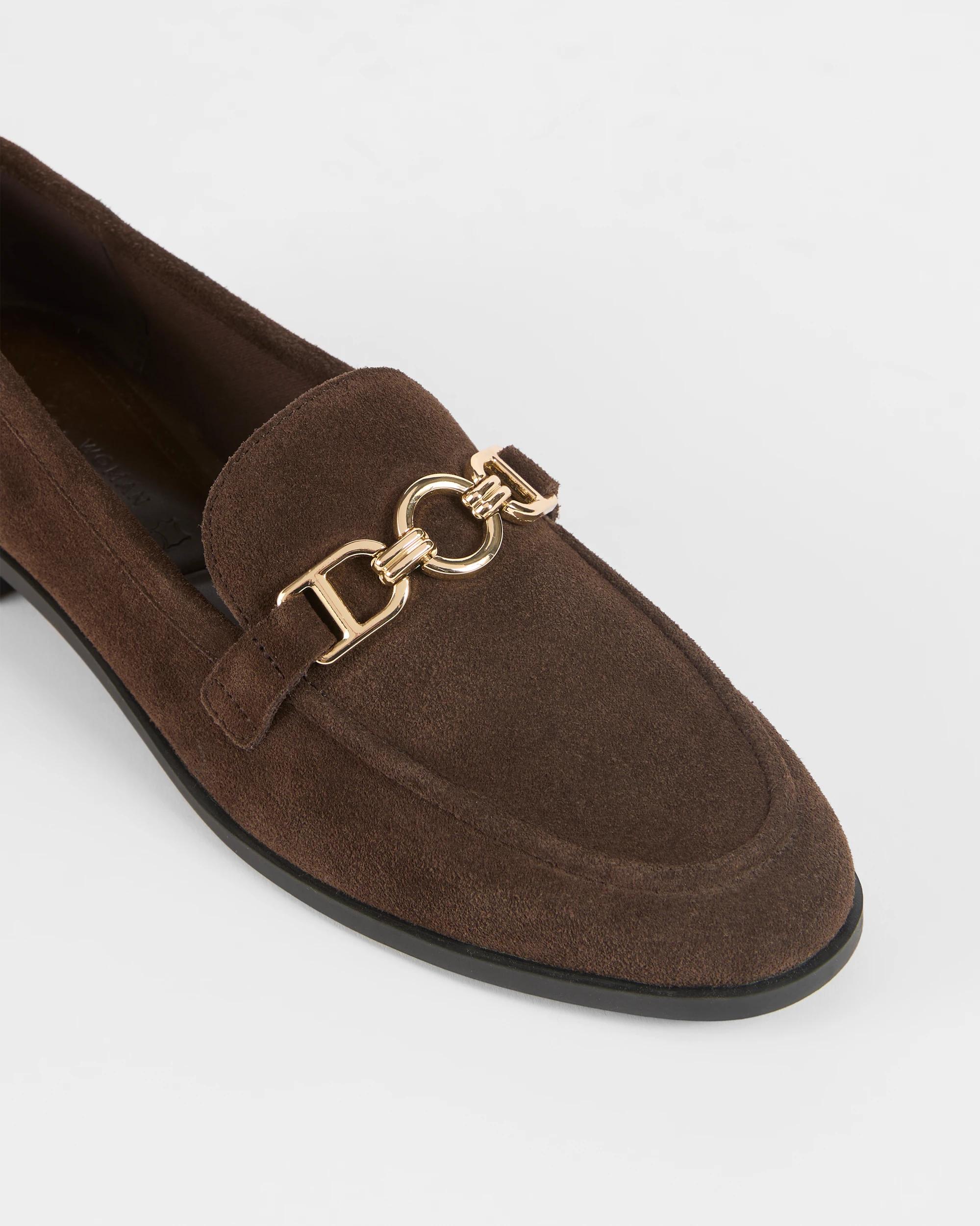 3 Target Woman Genuine Suede/Leather Loafer - Crawford BROWN SUEDE, 3 of 3
