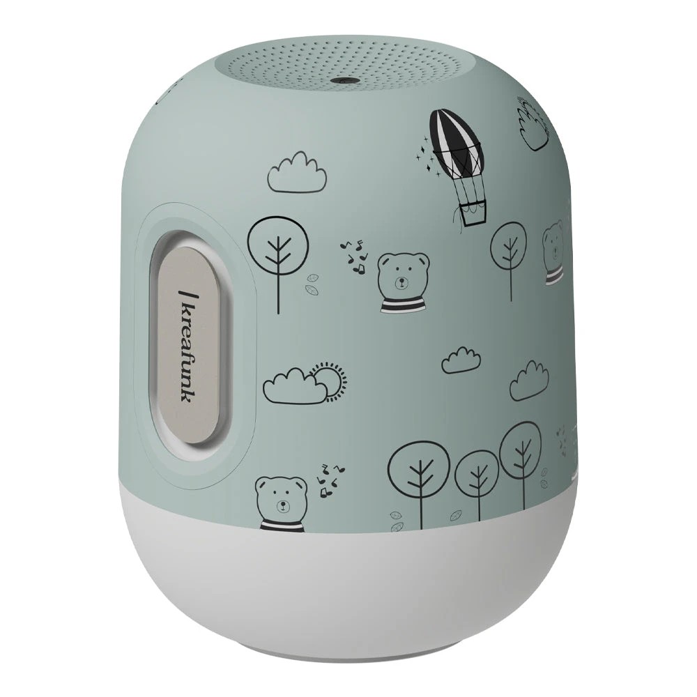 4 Kreafunk Kids Glowie Bluetooth Speaker W/ Light Dusty - Green - Green, 4 of 4