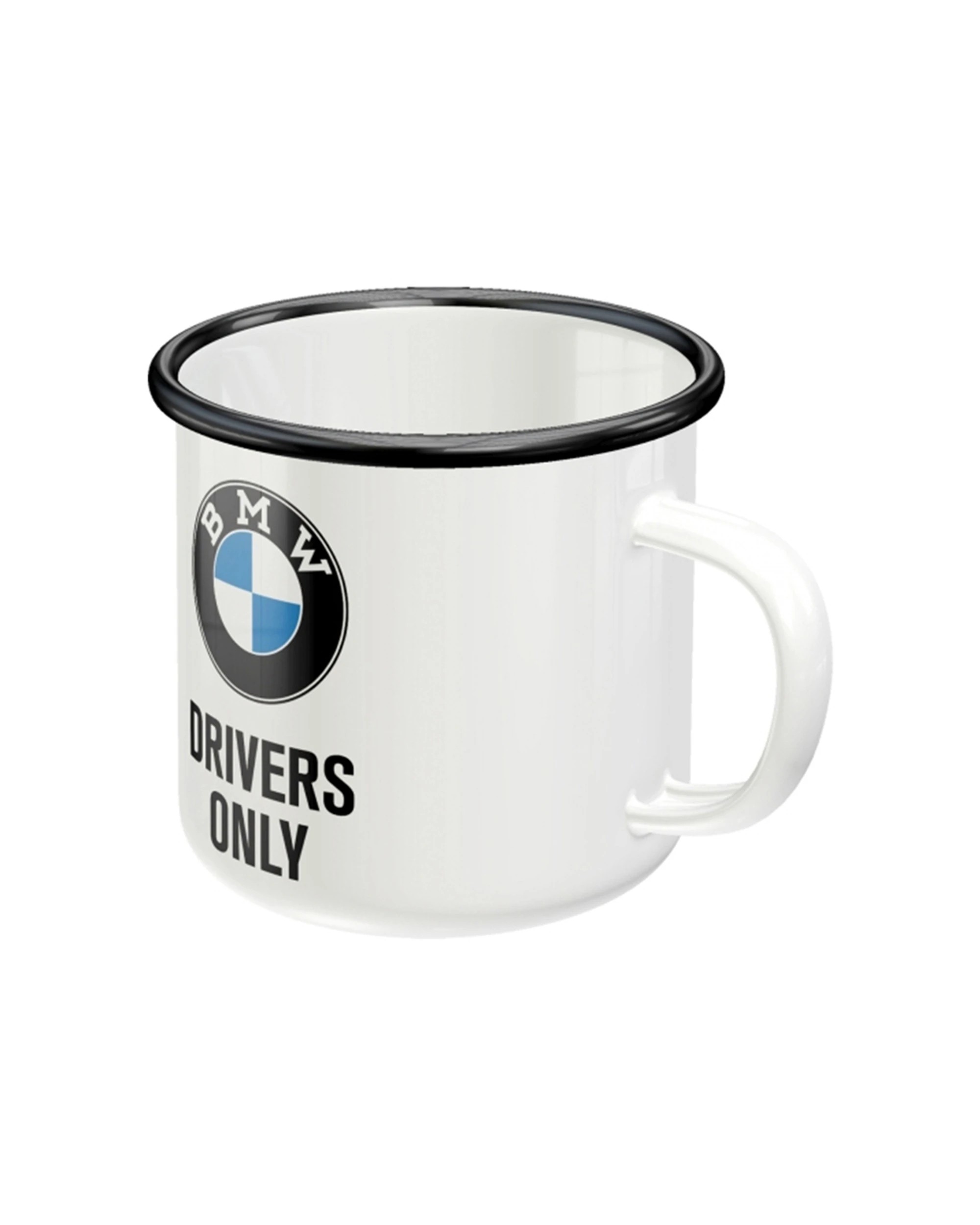 2 Nostalgic-Art Enamel Mug 360ml Mug -  BMW Drivers Only Car Lover - Multi, 2 of 4