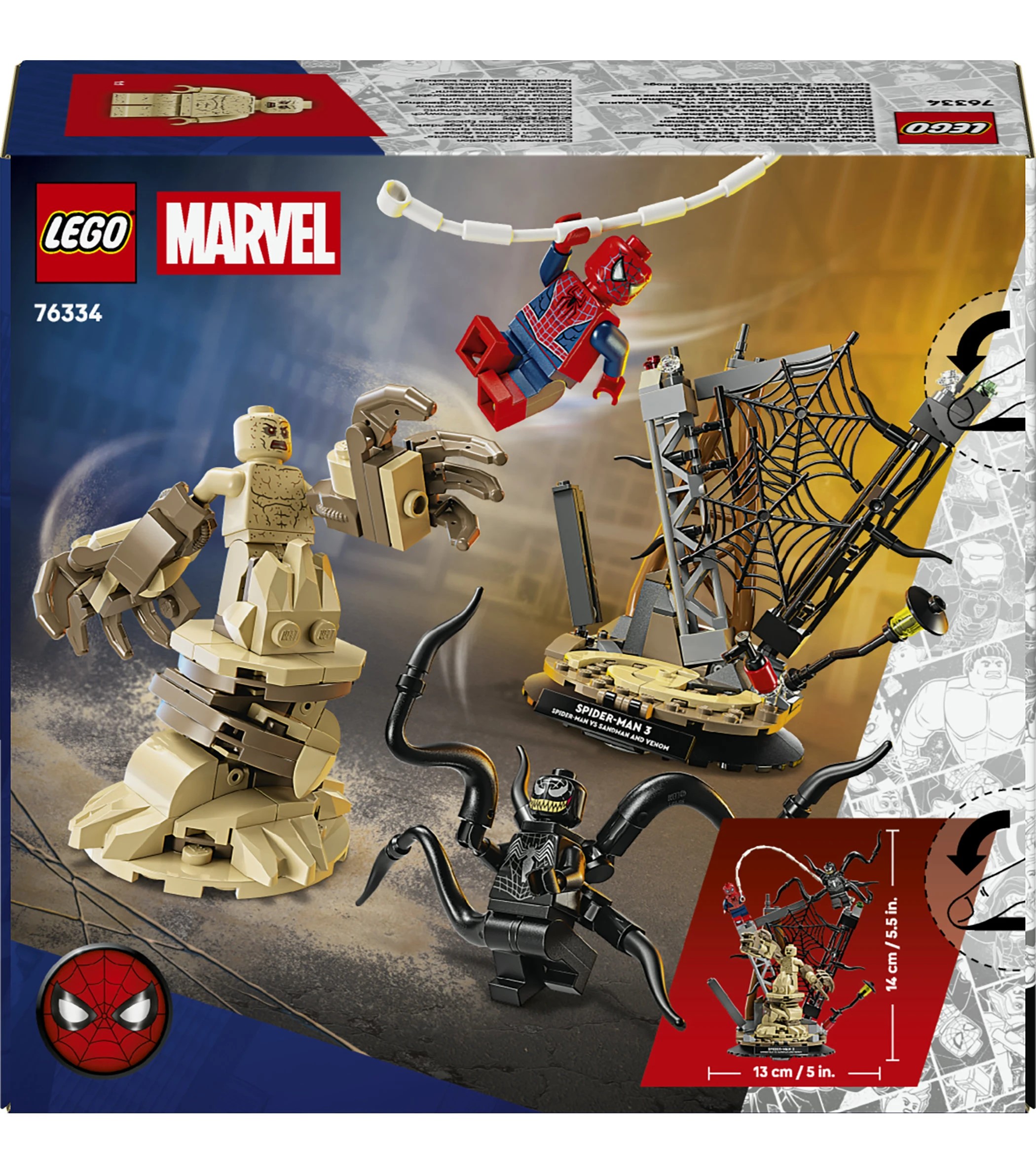 10 LEGO Super Heroes Epic Battle: Spider-Man vs. Sandman 76334, 10 of 10