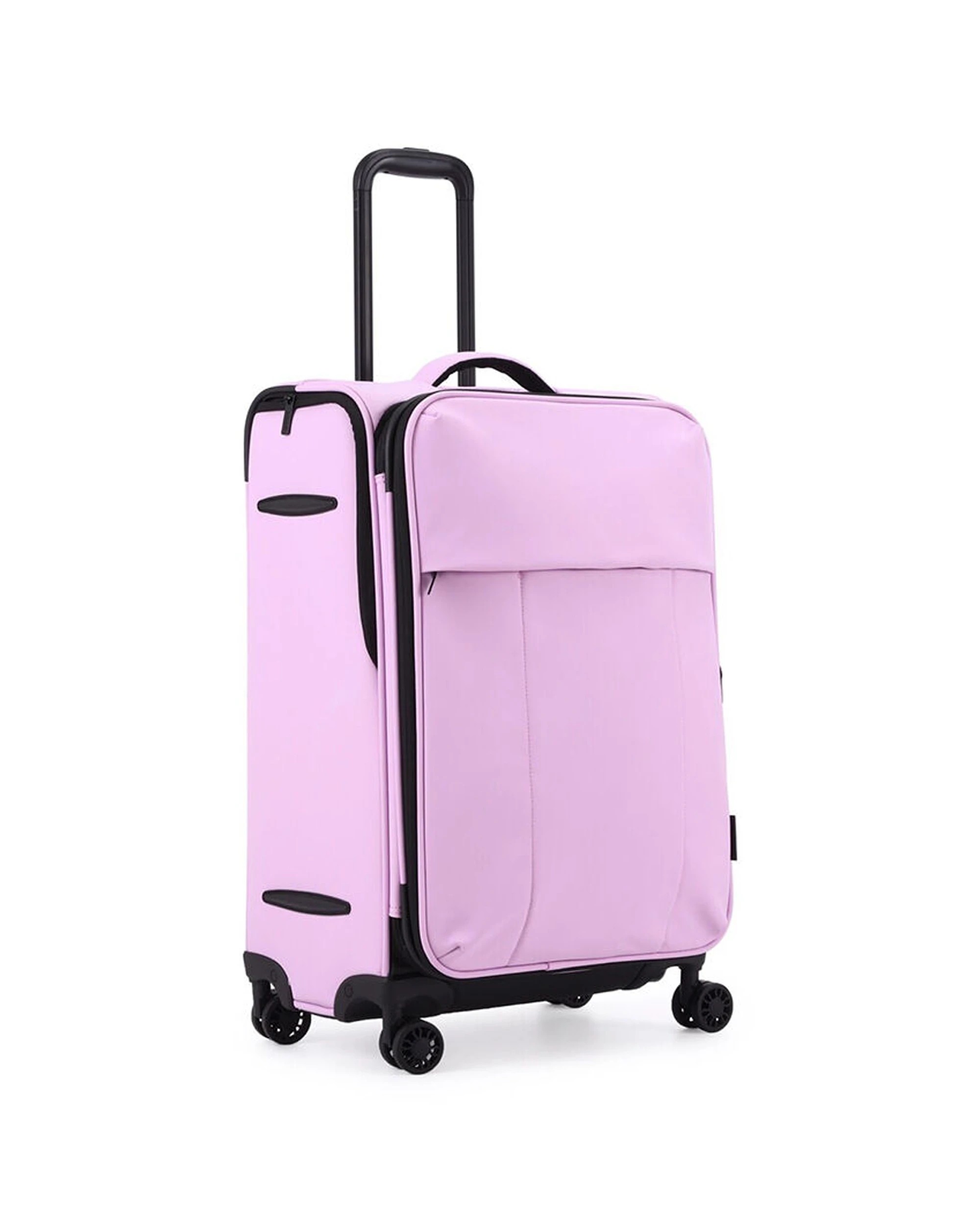 6 Kate Hill Willow Medium Travel Luggage Suitcase Lightweight 60x30cm - Purple, 6 of 8