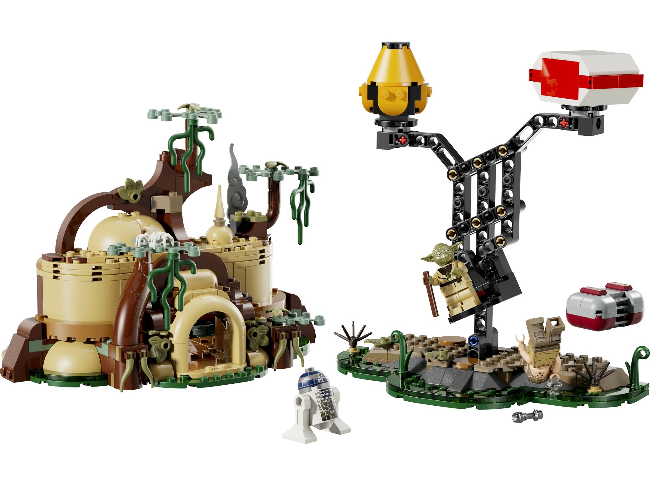 3 LEGO Star Wars SMART Play: Yoda's Hut and Jedi Training 75422, 3 of 11