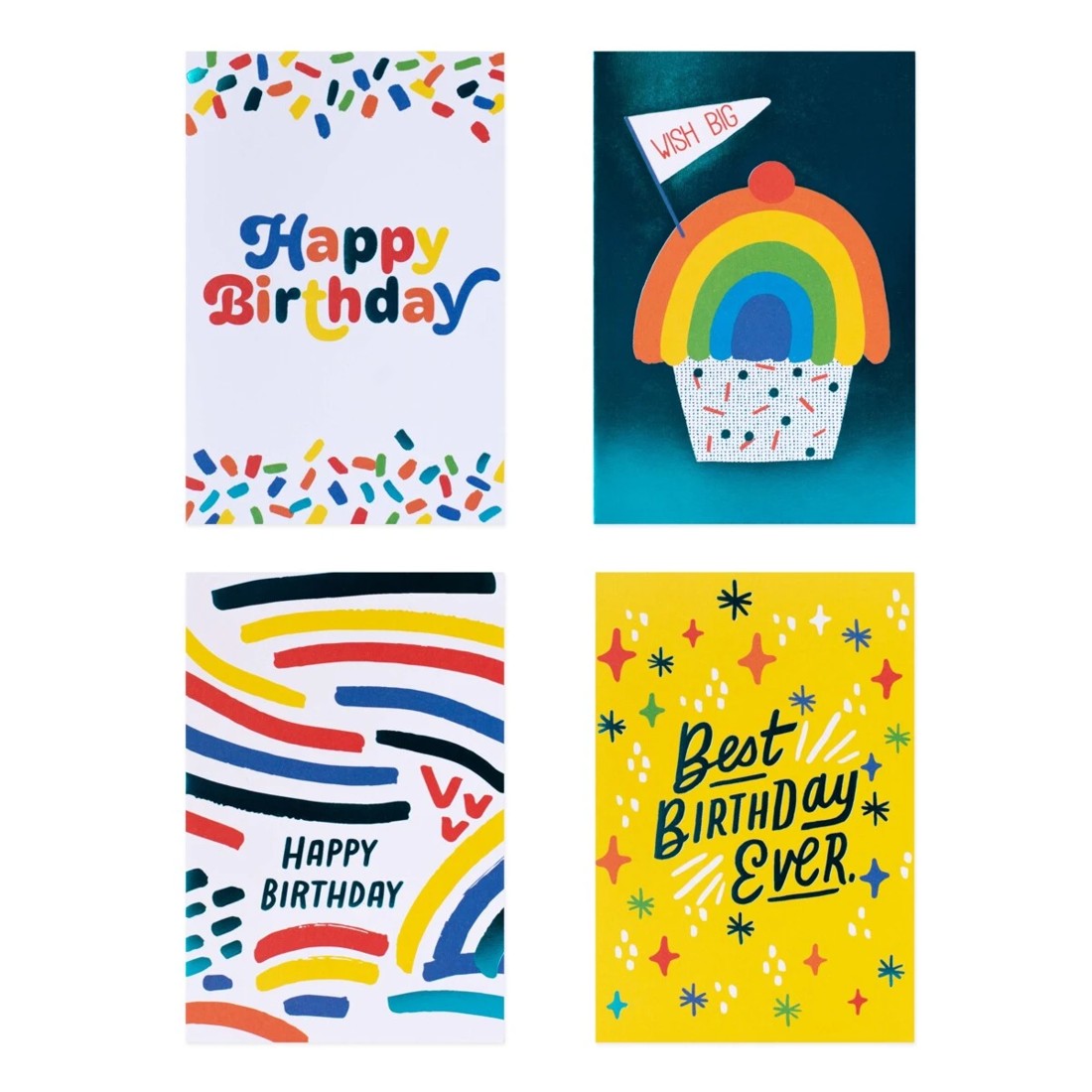 3 12 Pack Hallmark Birthday Cards - Cheerful & Bright, 3 of 3